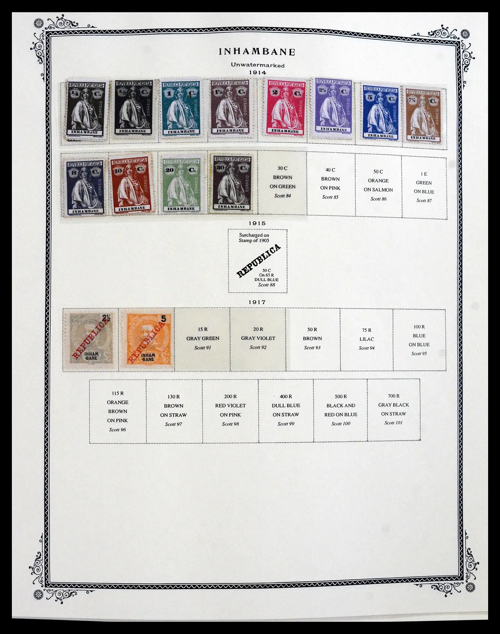 41855 0073 - Postzegelverzameling 41855 Portugese Koloniën 1870-1970.