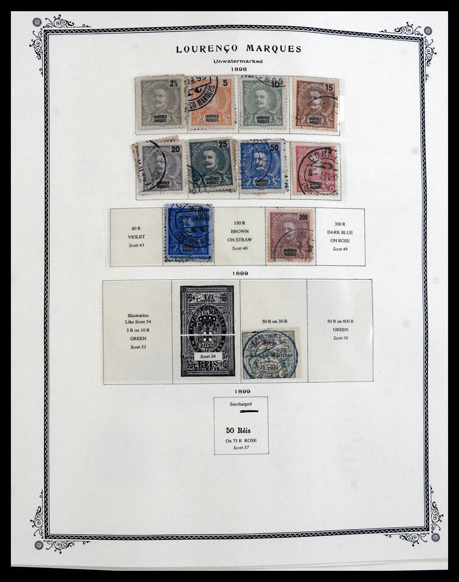 41855 0076 - Postzegelverzameling 41855 Portugese Koloniën 1870-1970.