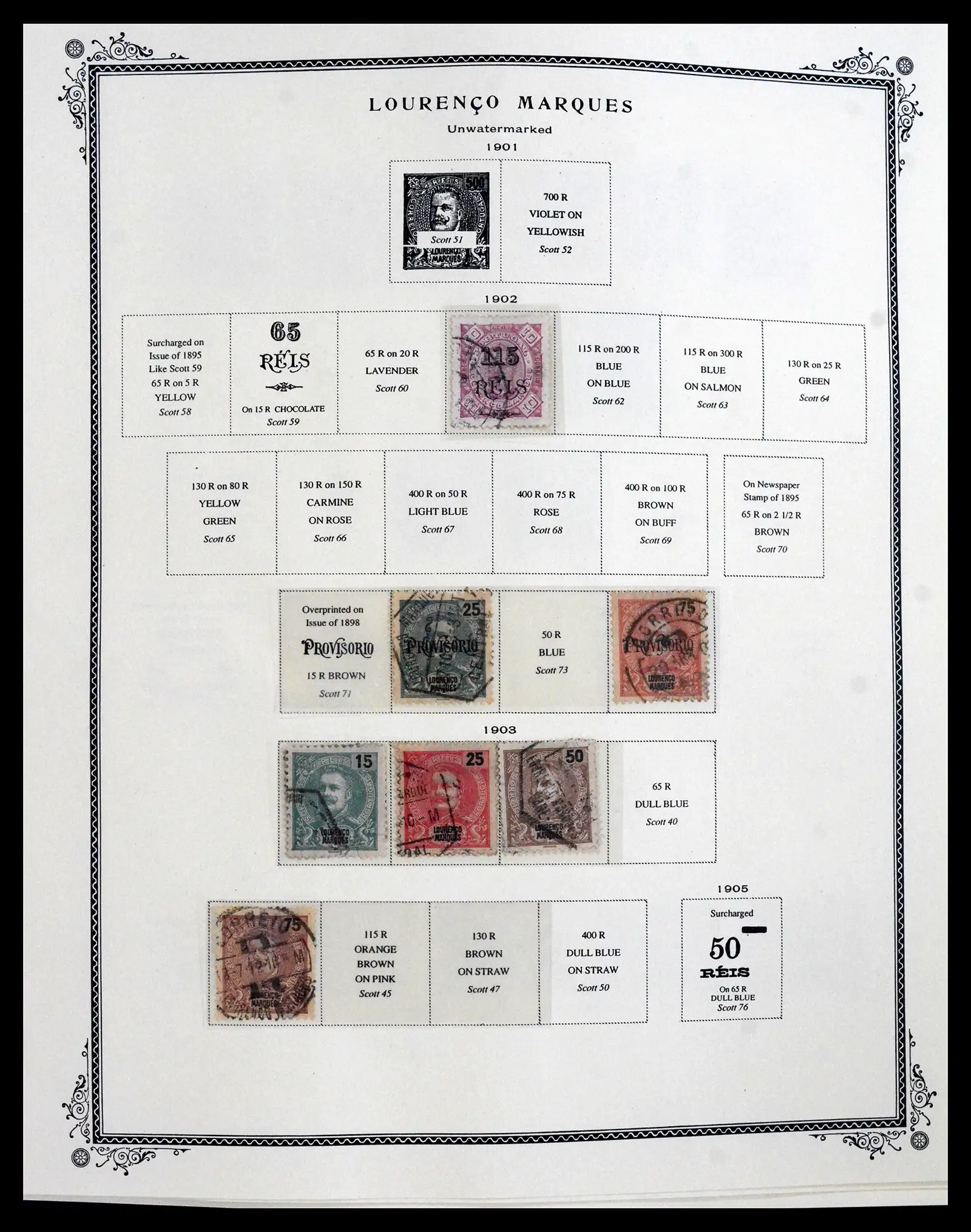 41855 0077 - Postzegelverzameling 41855 Portugese Koloniën 1870-1970.