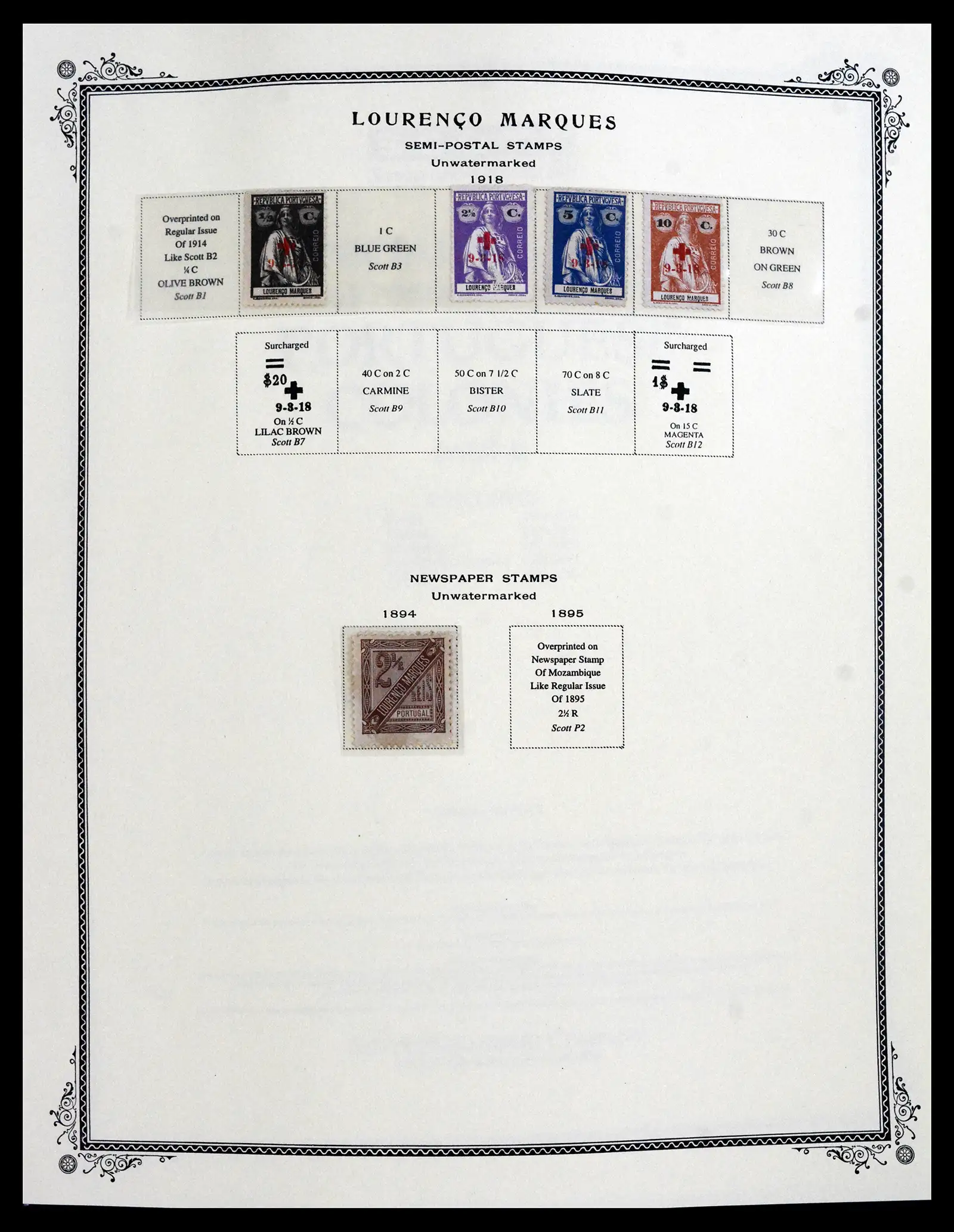 41855 0082 - Postzegelverzameling 41855 Portugese Koloniën 1870-1970.