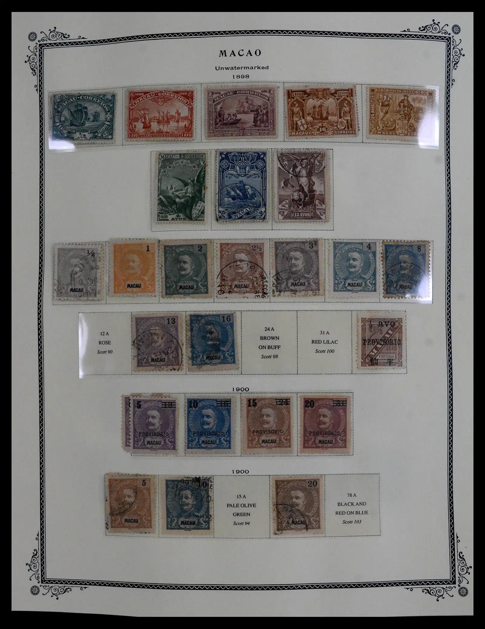 41855 0085 - Postzegelverzameling 41855 Portugese Koloniën 1870-1970.