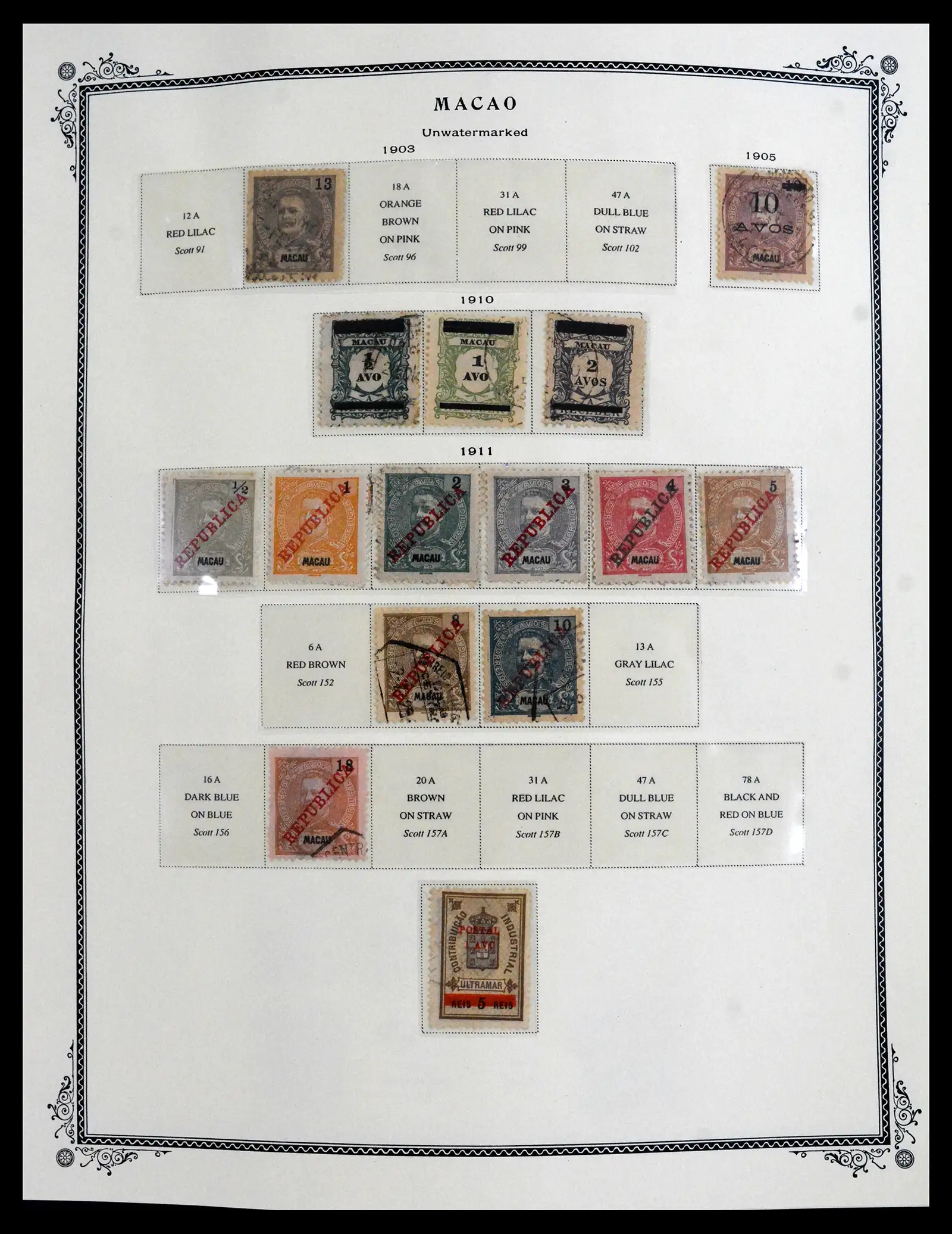 41855 0087 - Postzegelverzameling 41855 Portugese Koloniën 1870-1970.