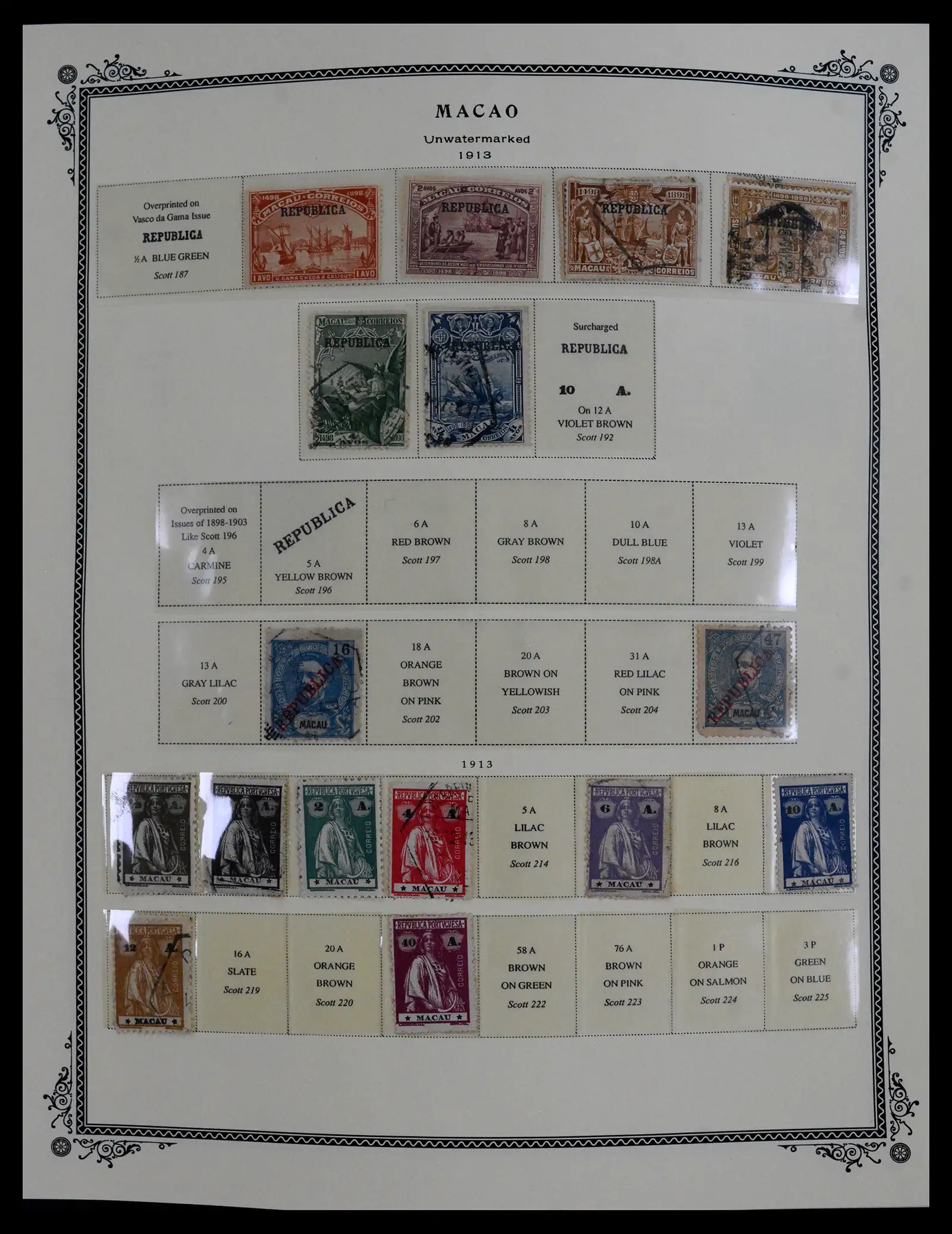 41855 0089 - Postzegelverzameling 41855 Portugese Koloniën 1870-1970.