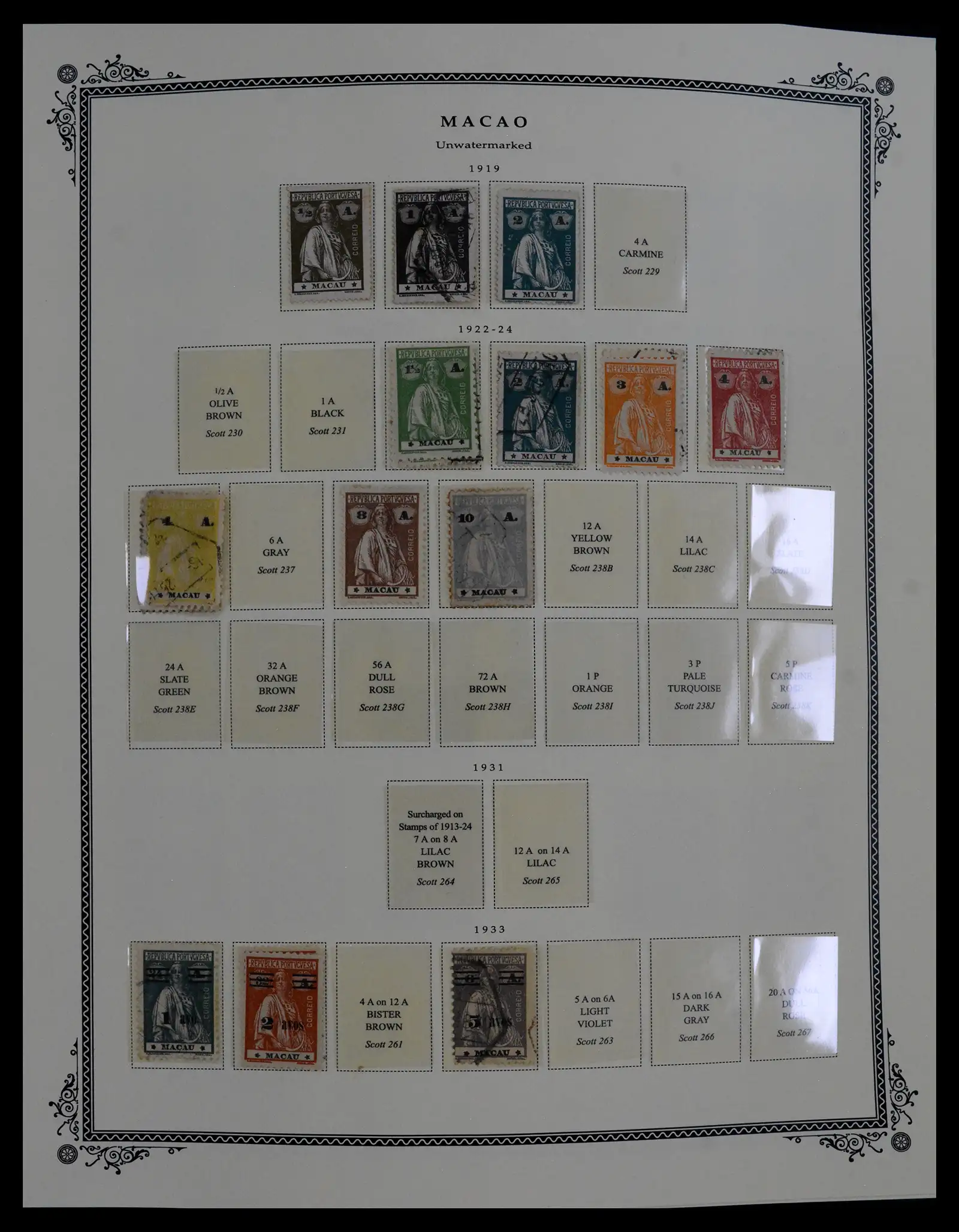 41855 0091 - Postzegelverzameling 41855 Portugese Koloniën 1870-1970.