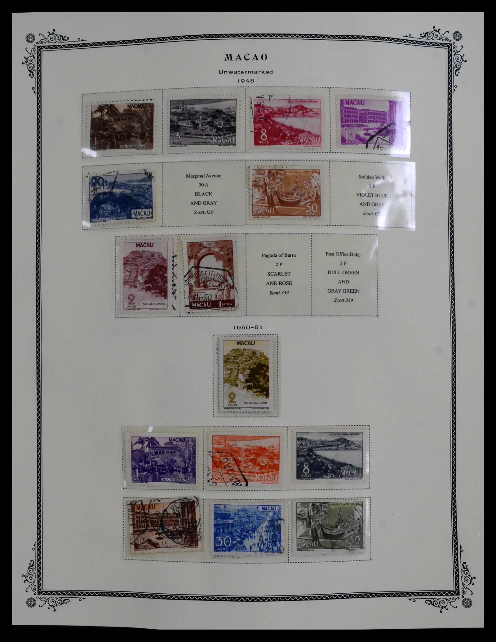 41855 0094 - Postzegelverzameling 41855 Portugese Koloniën 1870-1970.