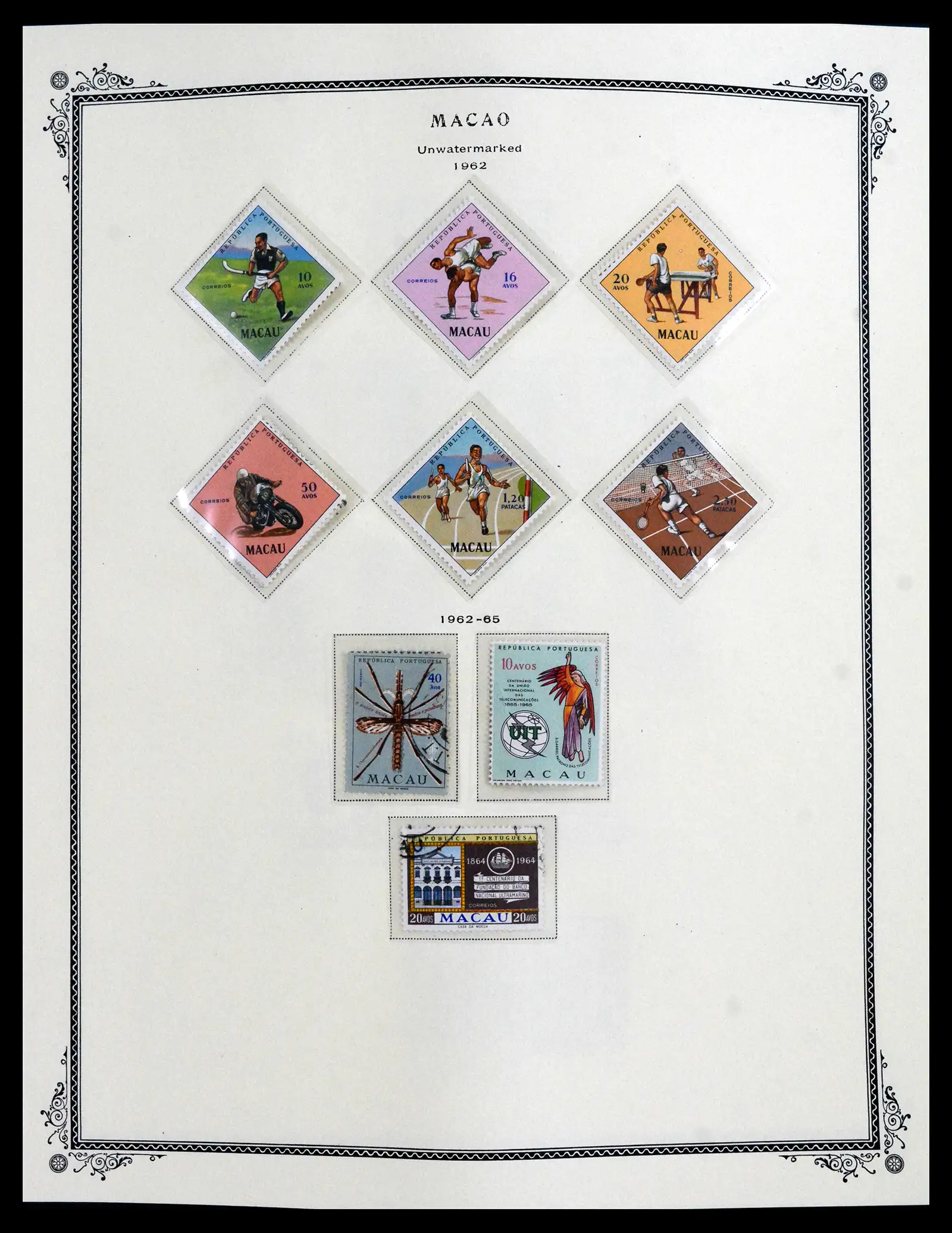 41855 0098 - Postzegelverzameling 41855 Portugese Koloniën 1870-1970.