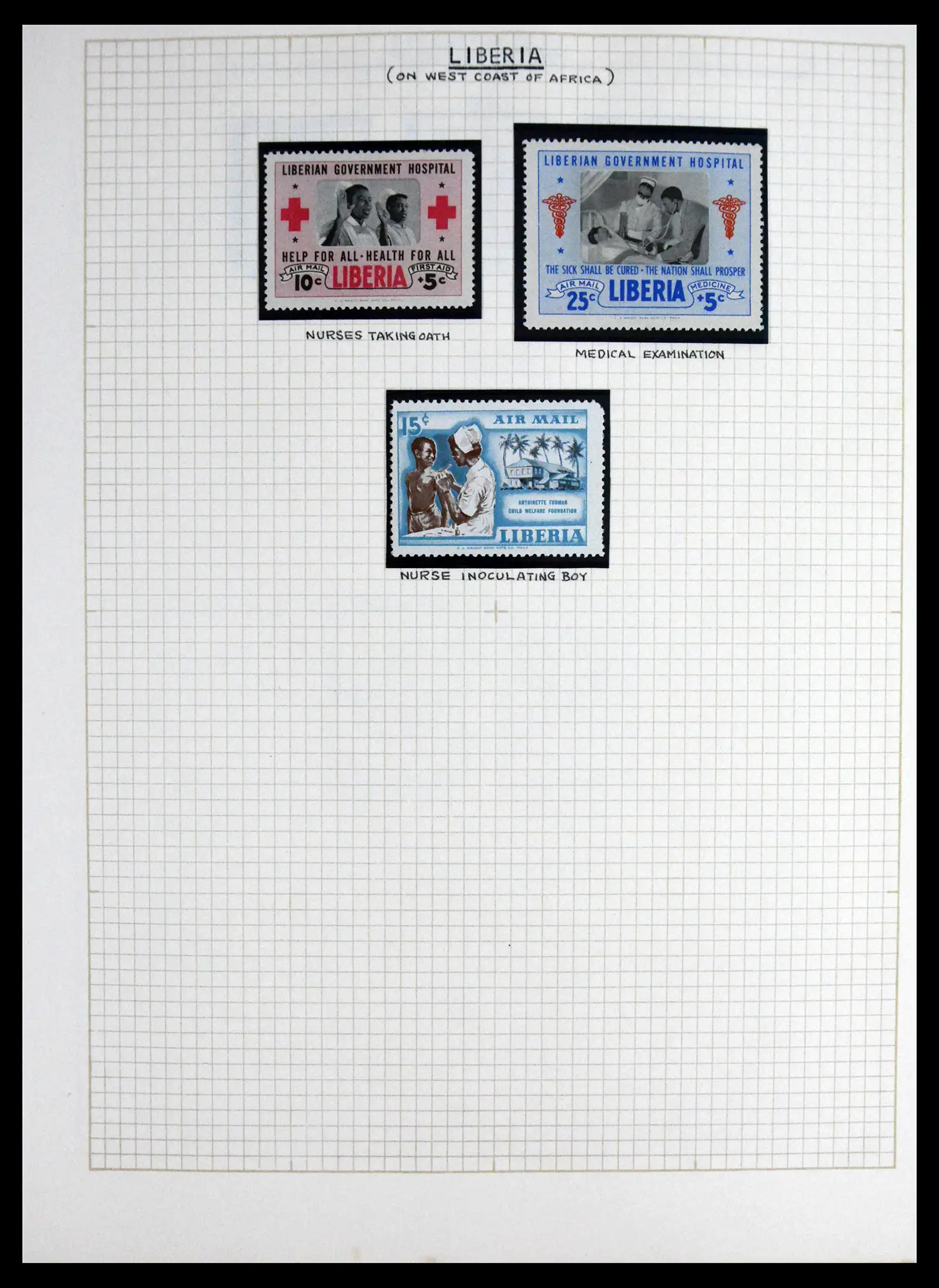 41856 0013 - Postzegelverzameling 41856 Motief Rode Kruis 1897-1974.