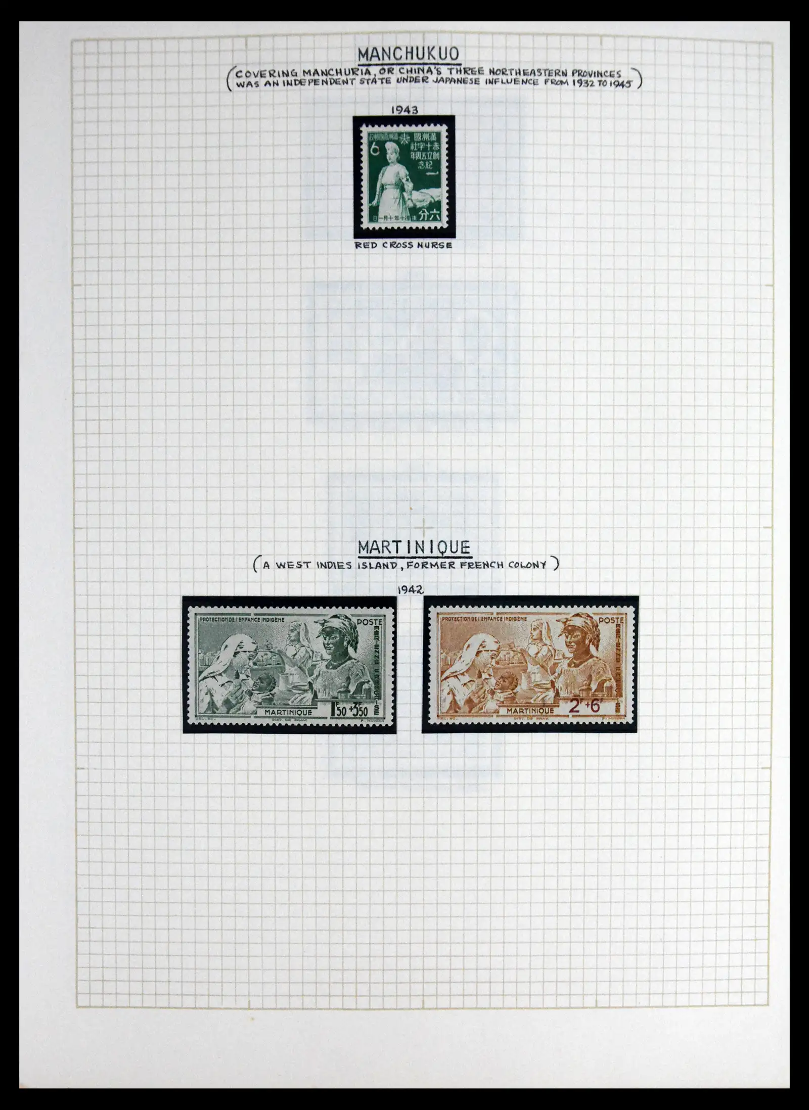 41856 0022 - Postzegelverzameling 41856 Motief Rode Kruis 1897-1974.