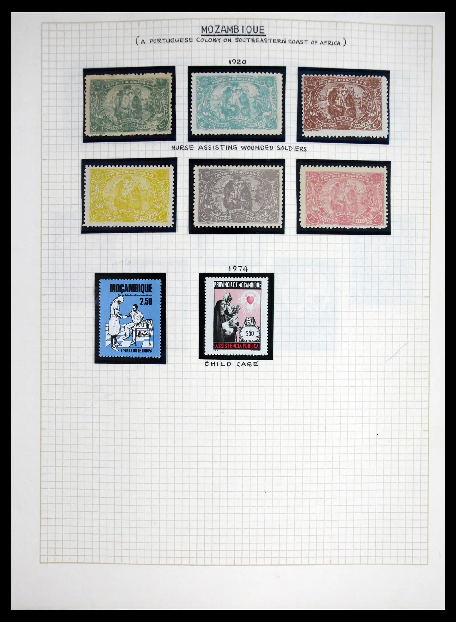 41856 0030 - Postzegelverzameling 41856 Motief Rode Kruis 1897-1974.