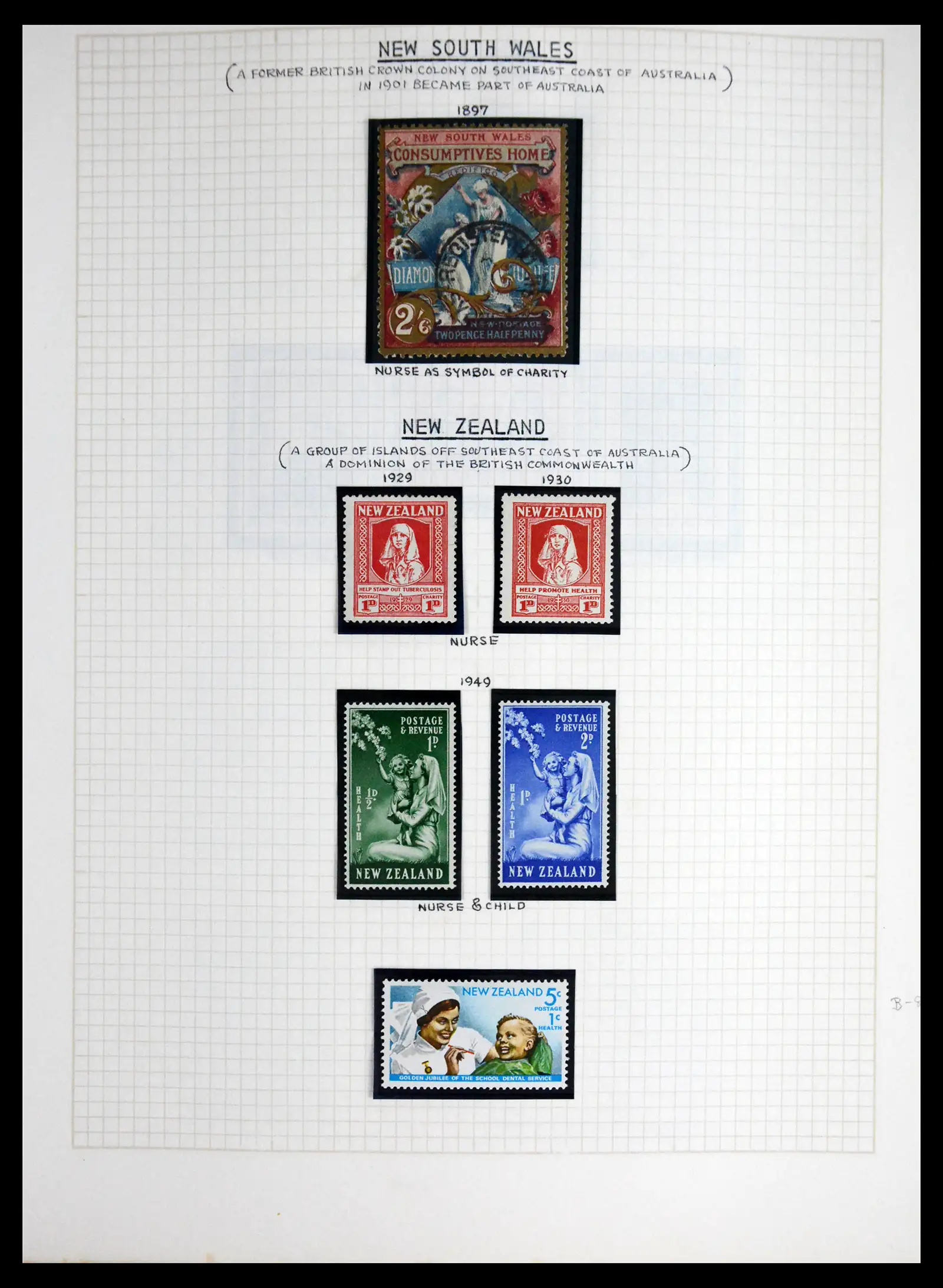 41856 0033 - Postzegelverzameling 41856 Motief Rode Kruis 1897-1974.