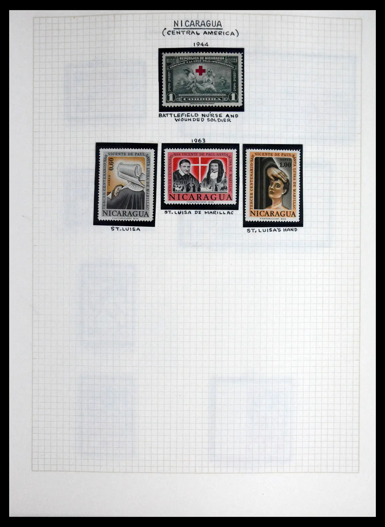 41856 0034 - Postzegelverzameling 41856 Motief Rode Kruis 1897-1974.