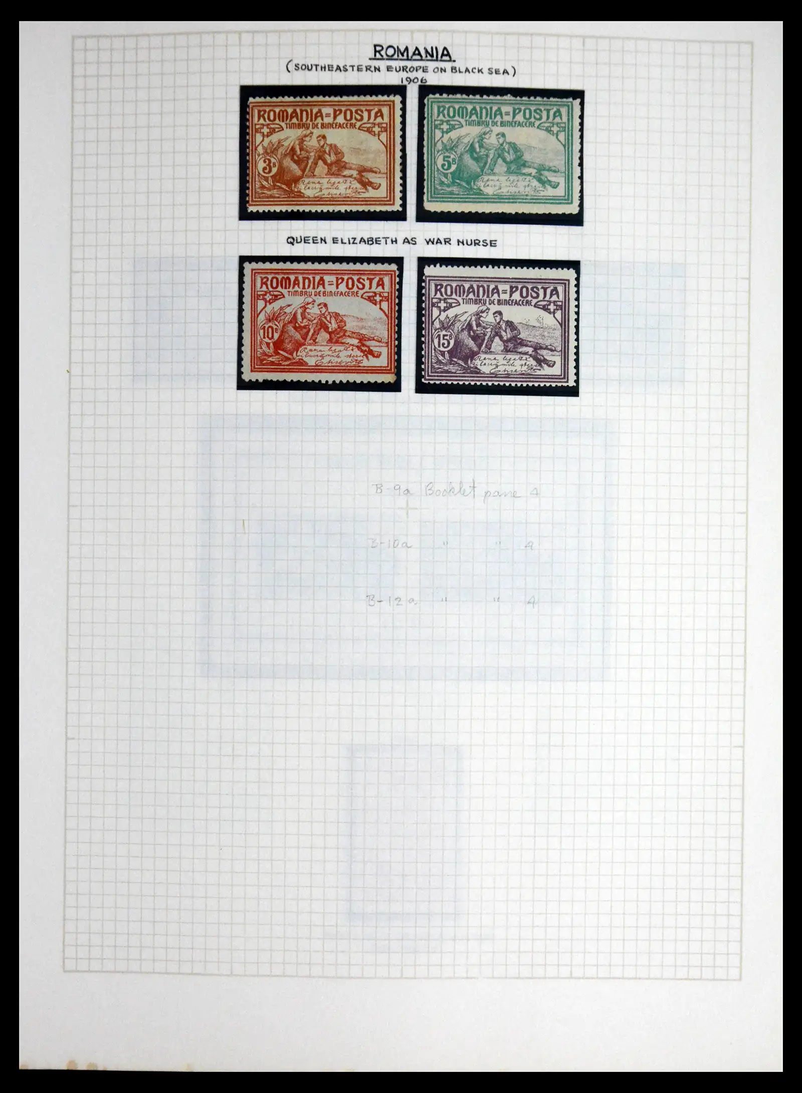 41856 0052 - Postzegelverzameling 41856 Motief Rode Kruis 1897-1974.