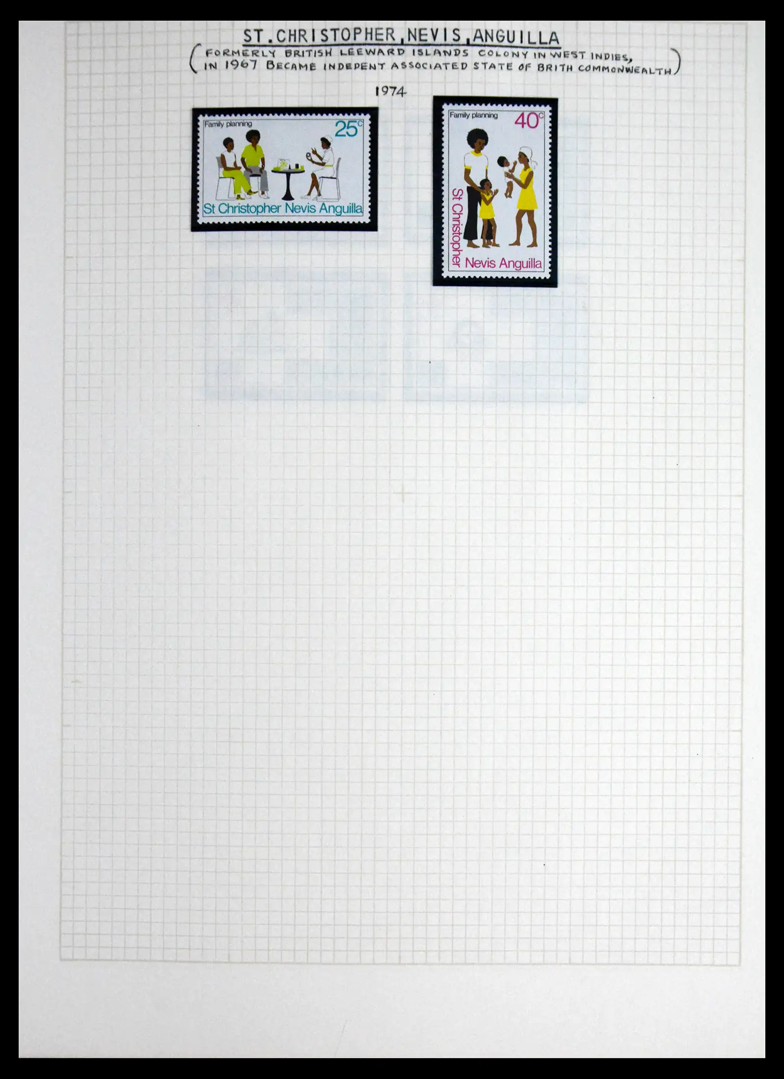 41856 0061 - Postzegelverzameling 41856 Motief Rode Kruis 1897-1974.