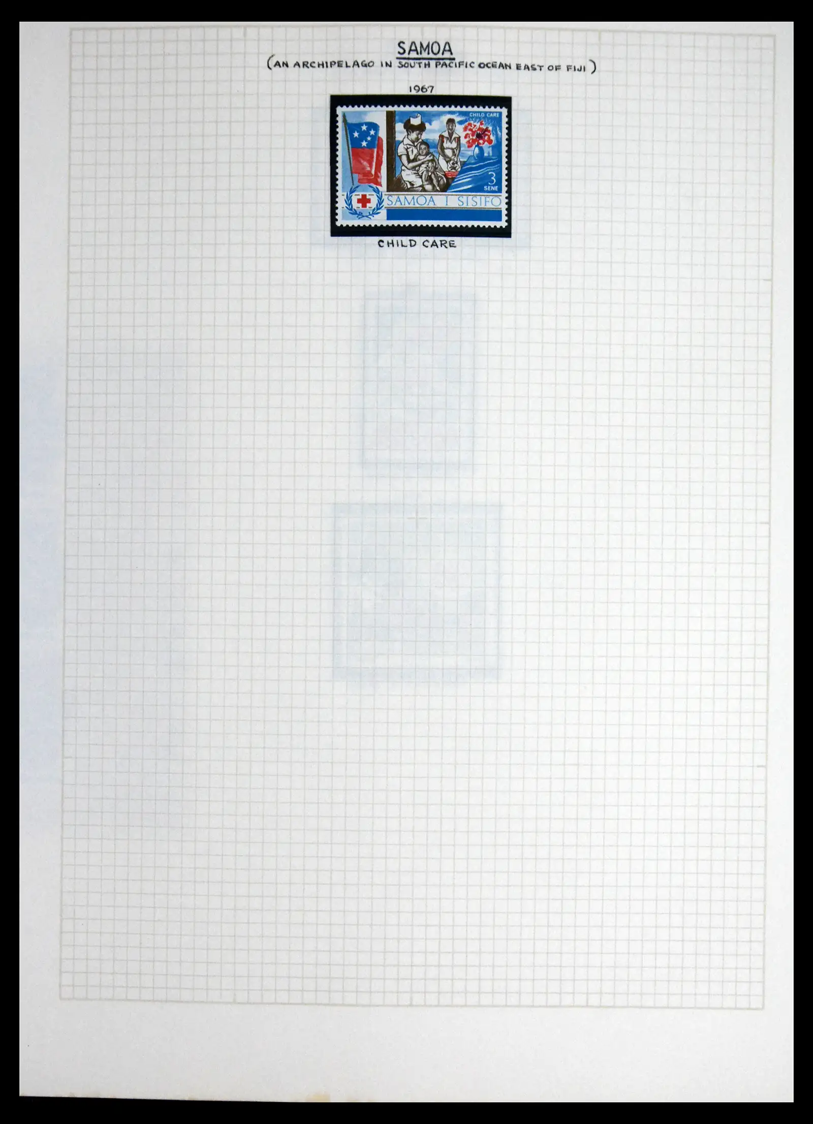 41856 0067 - Postzegelverzameling 41856 Motief Rode Kruis 1897-1974.