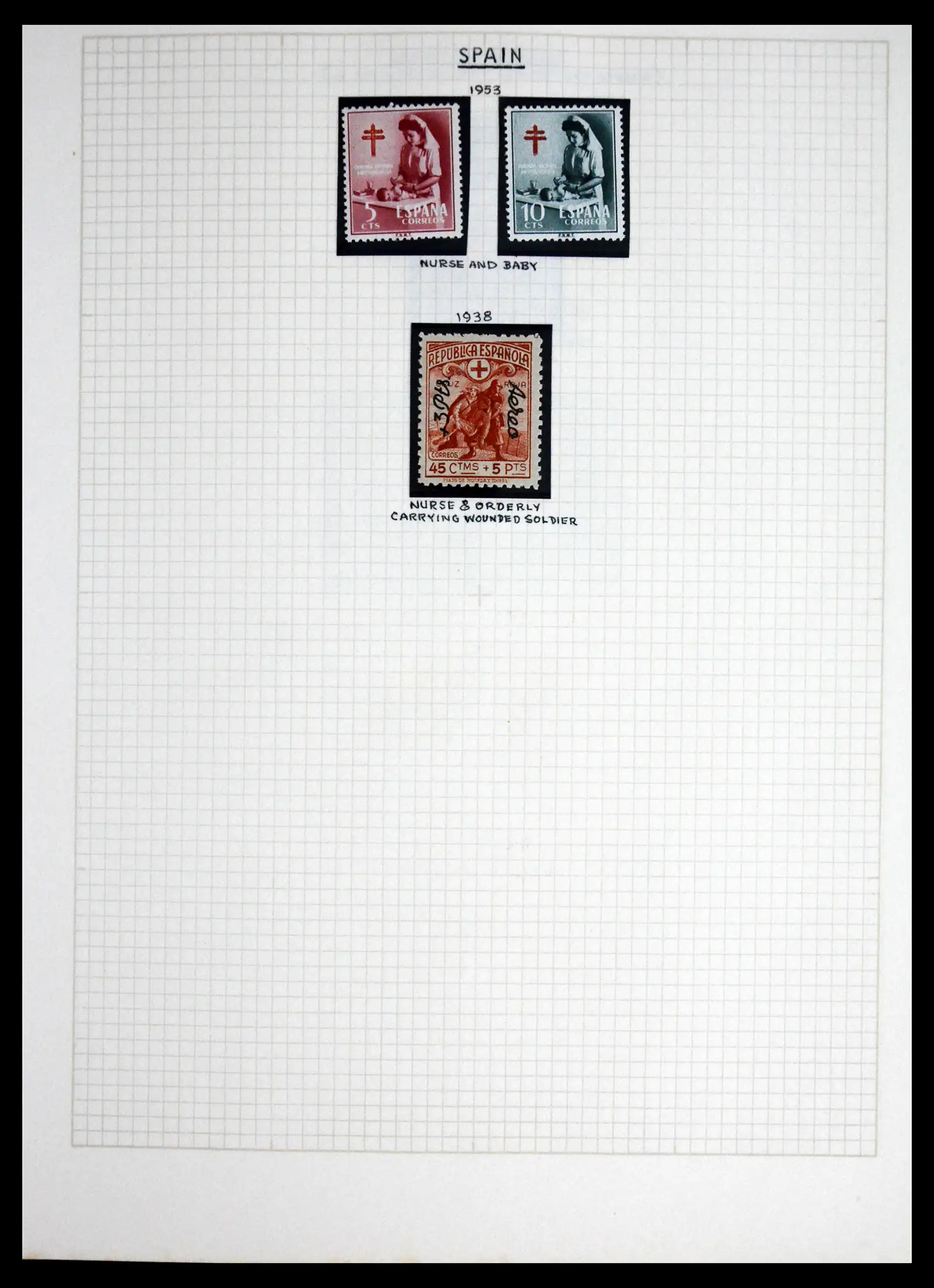 41856 0075 - Postzegelverzameling 41856 Motief Rode Kruis 1897-1974.