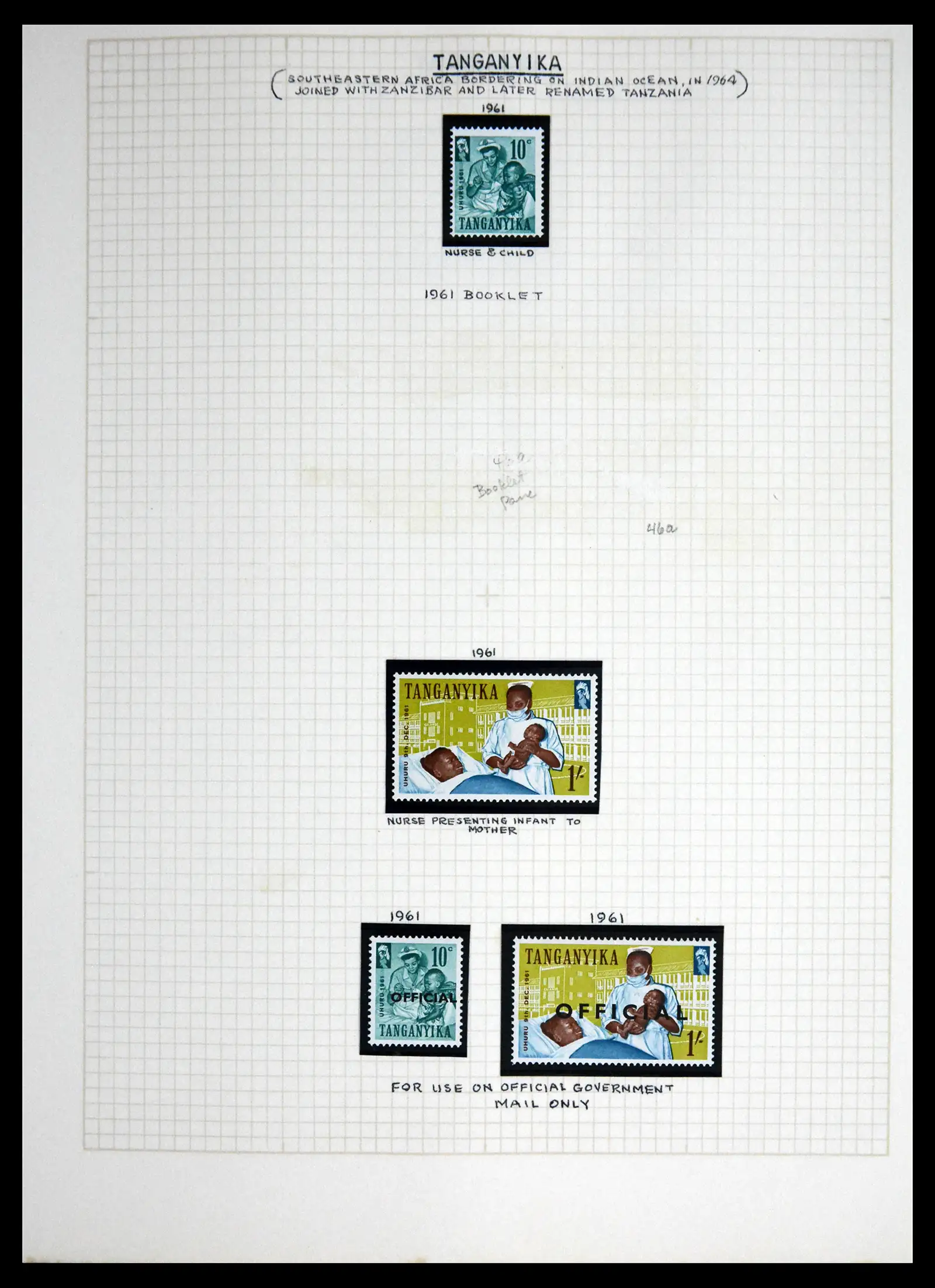 41856 0083 - Postzegelverzameling 41856 Motief Rode Kruis 1897-1974.