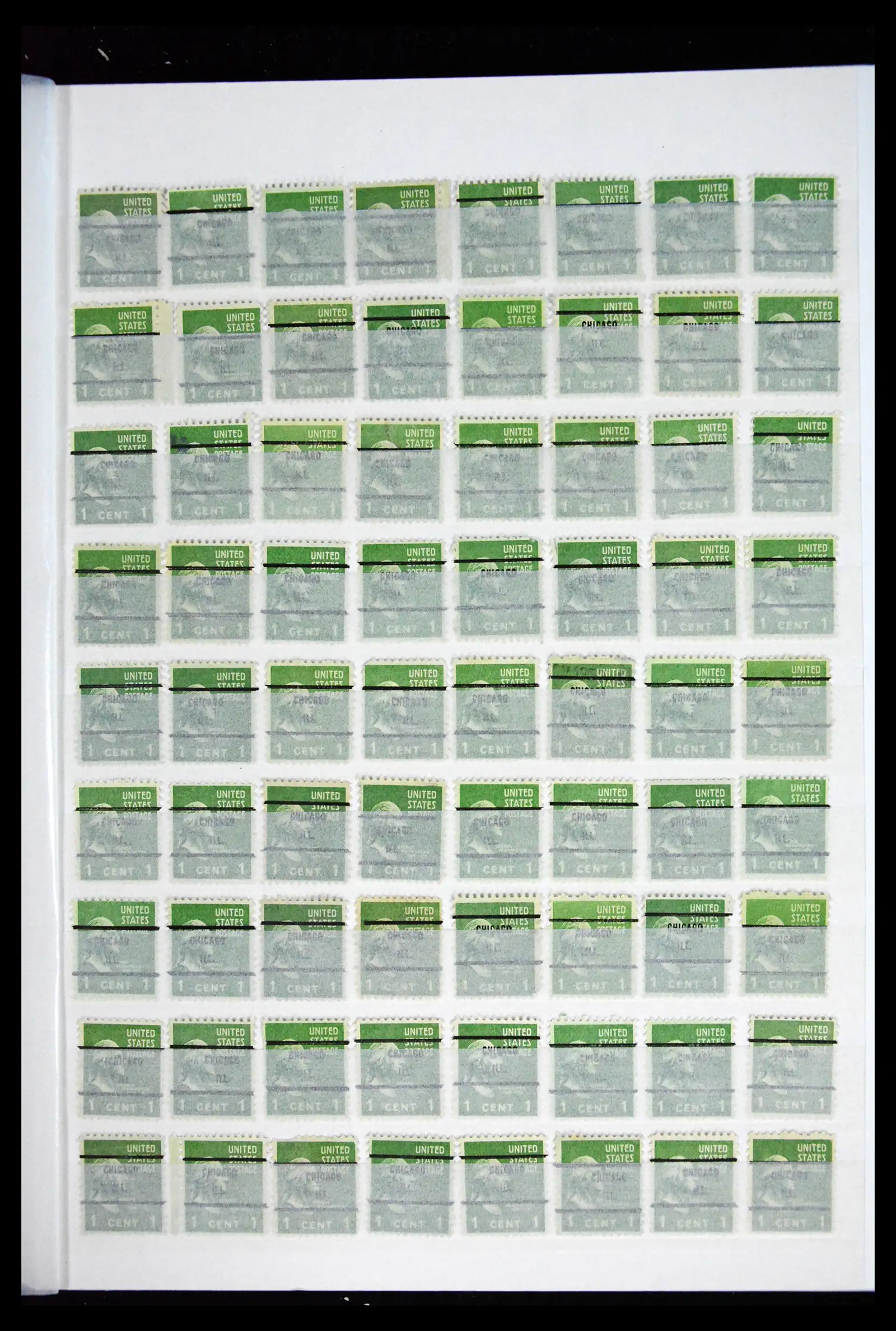 41857 0011 - Postzegelverzameling 41857 USA pre-cancels 