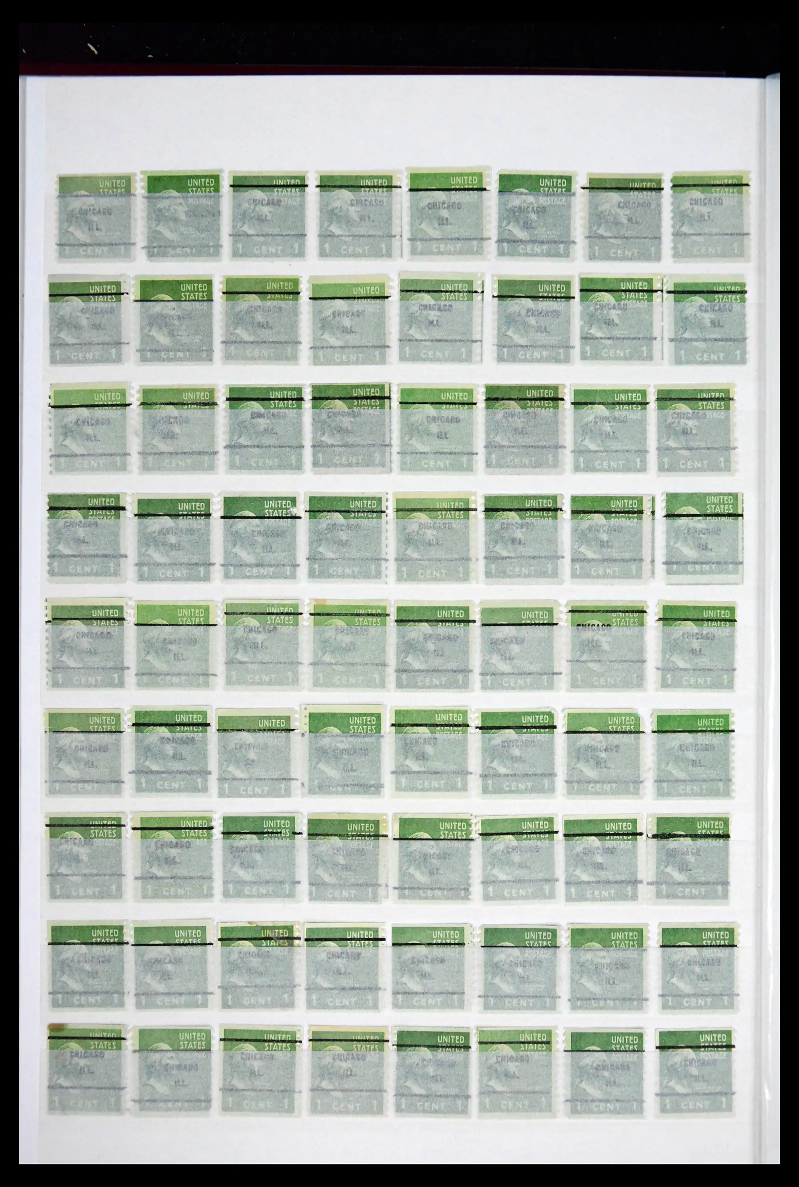 41857 0014 - Postzegelverzameling 41857 USA pre-cancels 