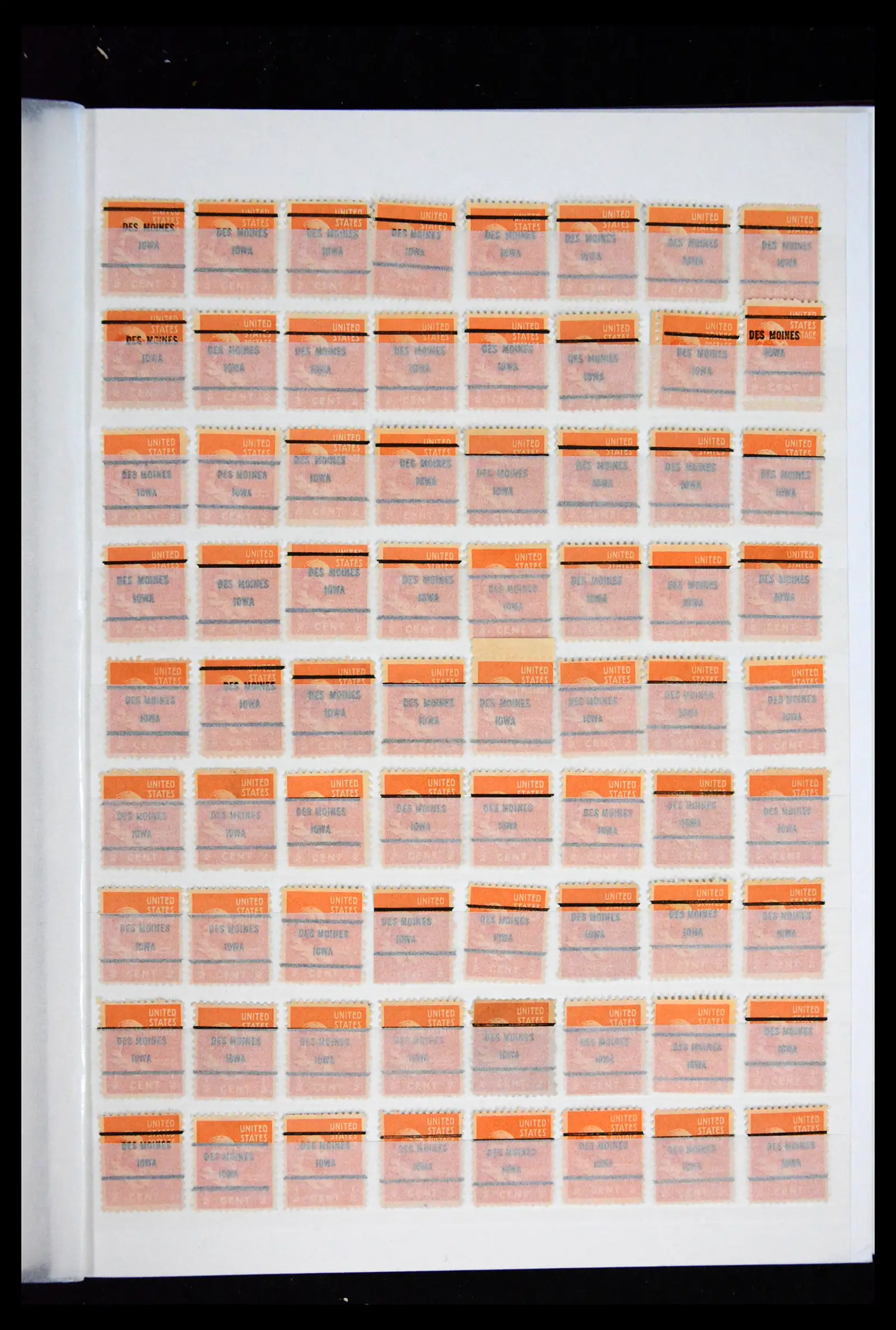 41857 0033 - Postzegelverzameling 41857 USA pre-cancels 