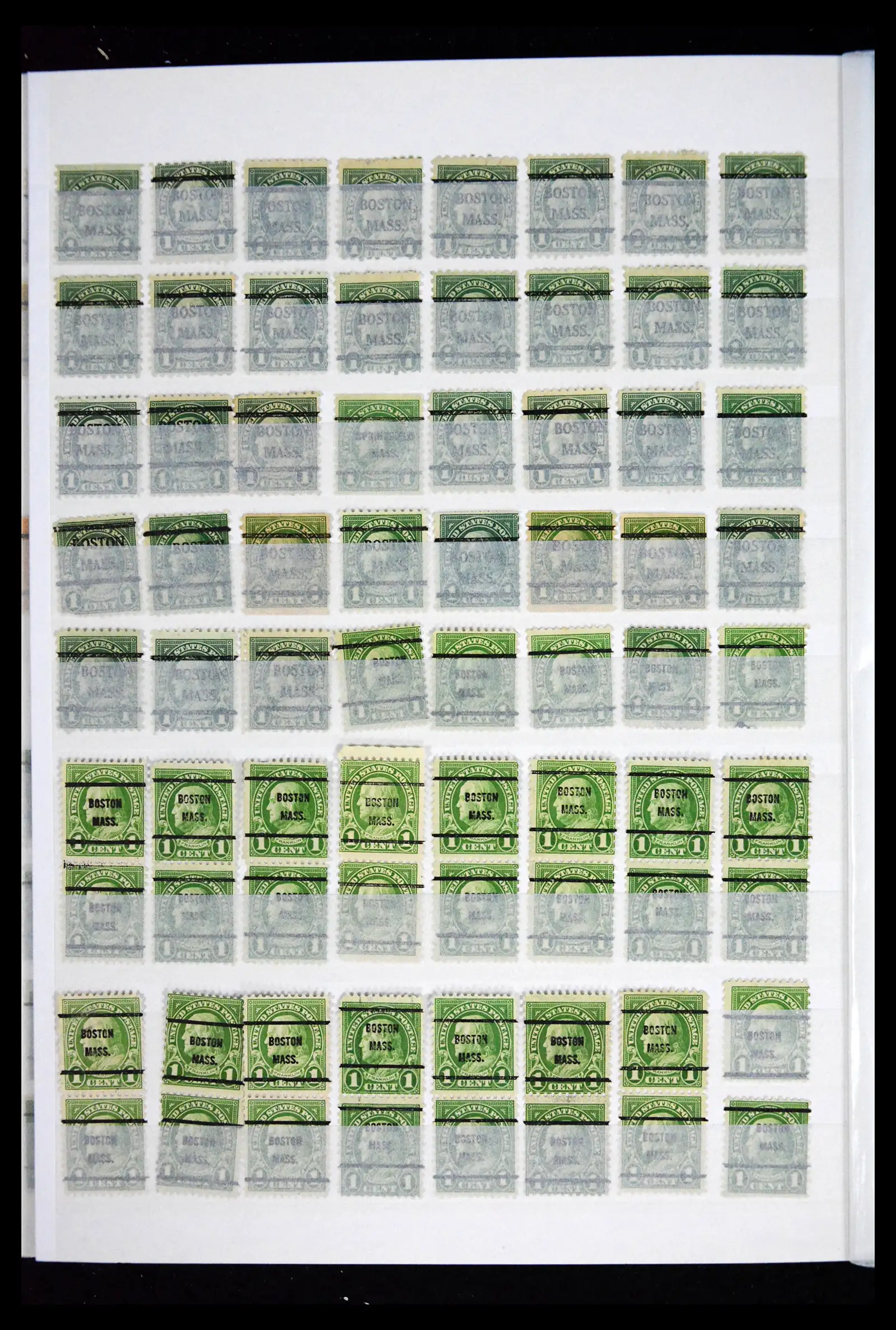 41857 0046 - Postzegelverzameling 41857 USA pre-cancels 