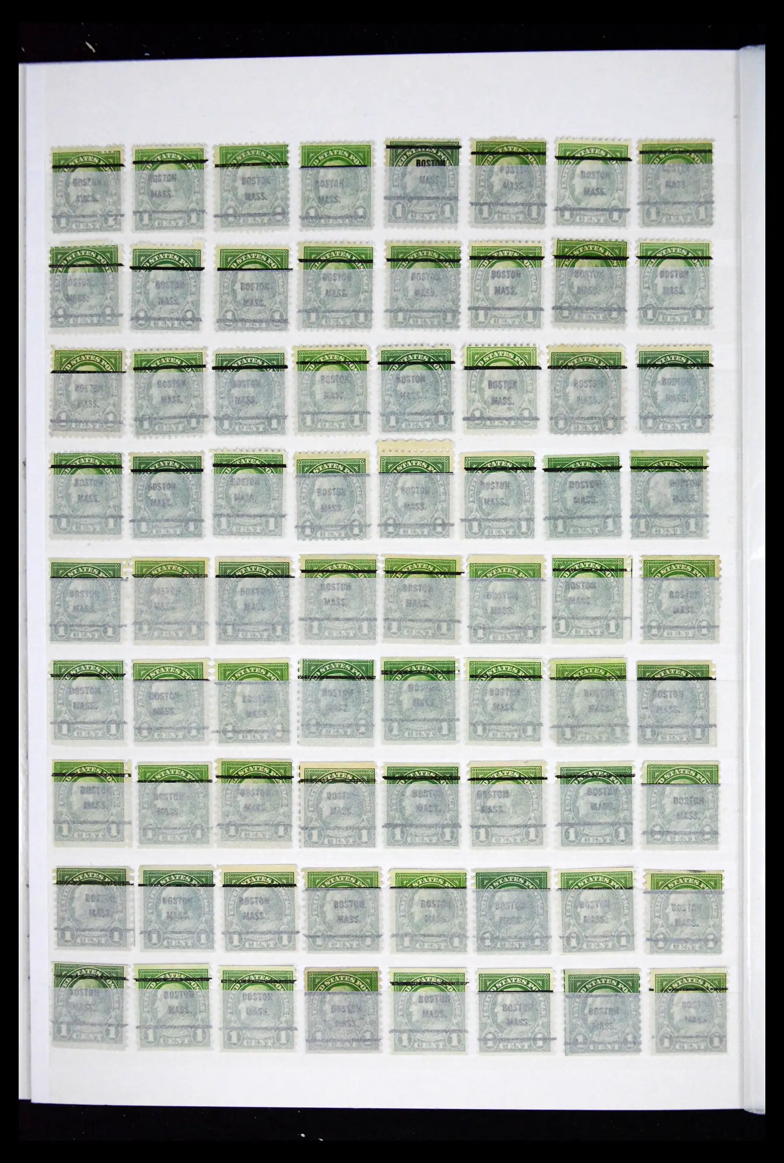 41857 0048 - Postzegelverzameling 41857 USA pre-cancels 