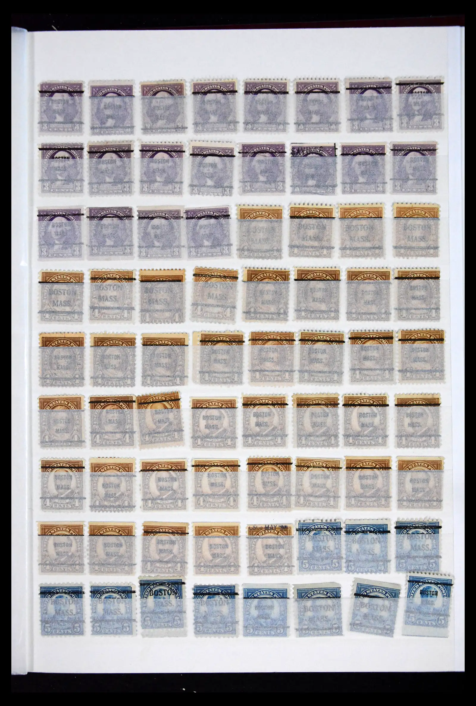 41857 0053 - Postzegelverzameling 41857 USA pre-cancels 