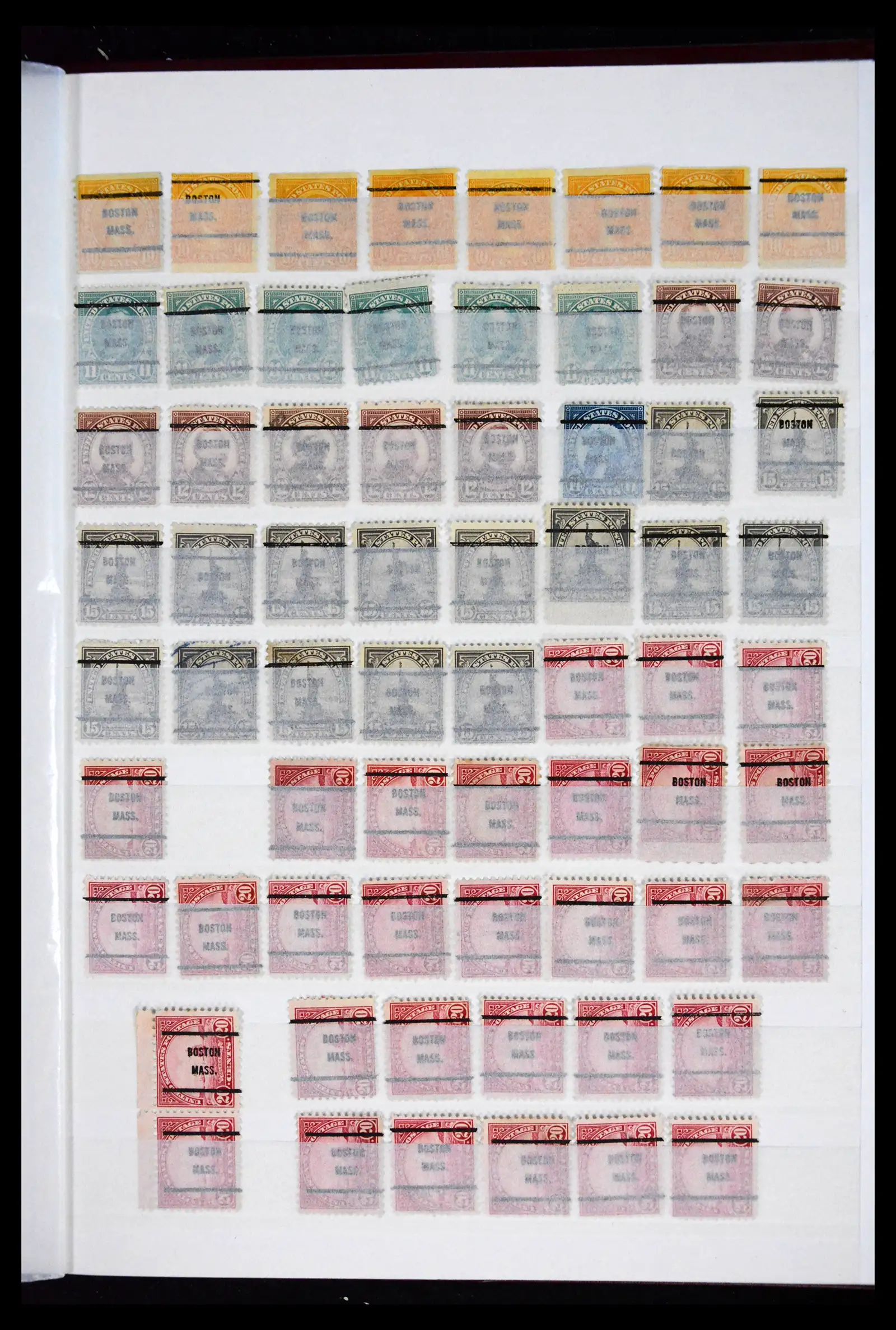 41857 0057 - Postzegelverzameling 41857 USA pre-cancels 
