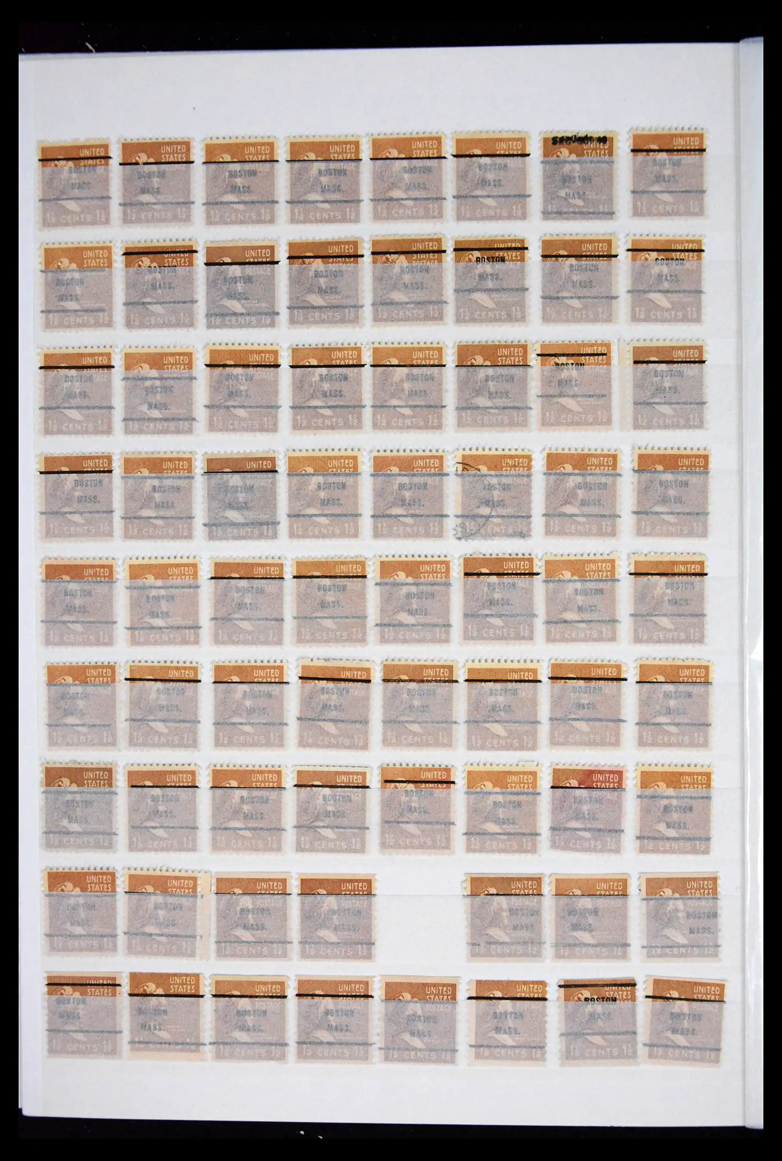 41857 0060 - Postzegelverzameling 41857 USA pre-cancels 