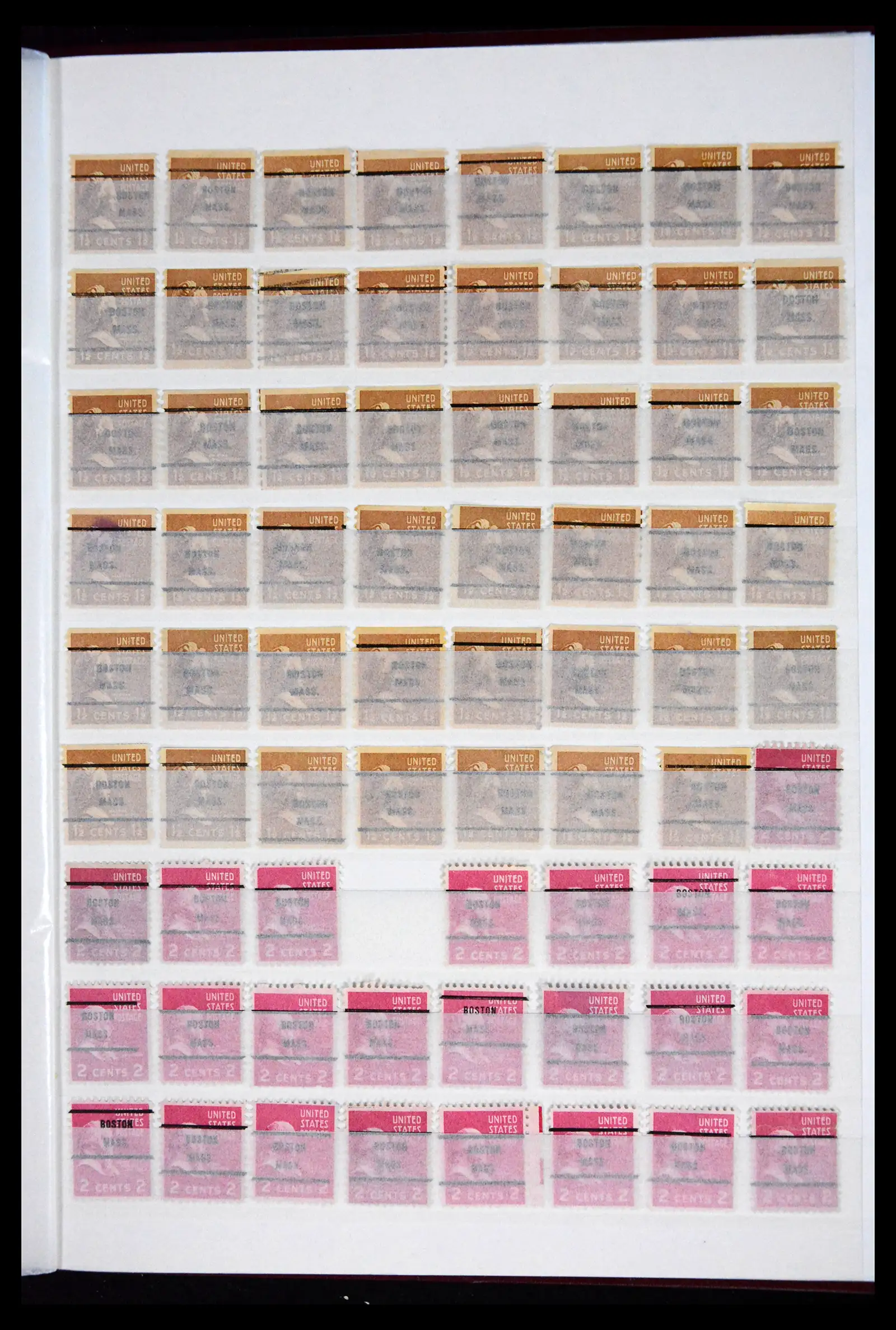 41857 0061 - Postzegelverzameling 41857 USA pre-cancels 