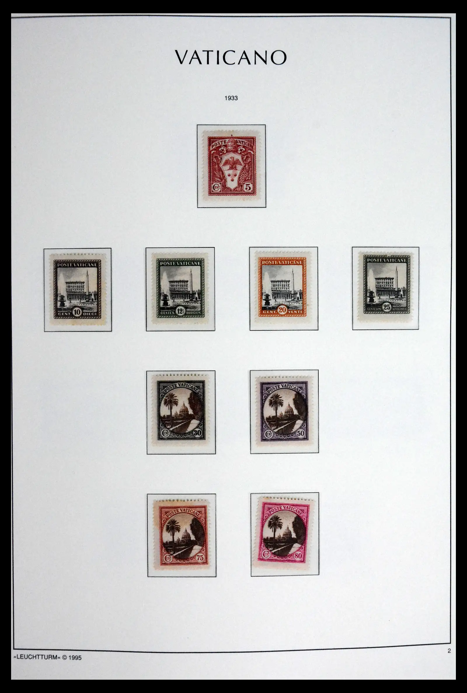 41861 0002 - Stamp collection 41861 Vatican complete 1929-1978.