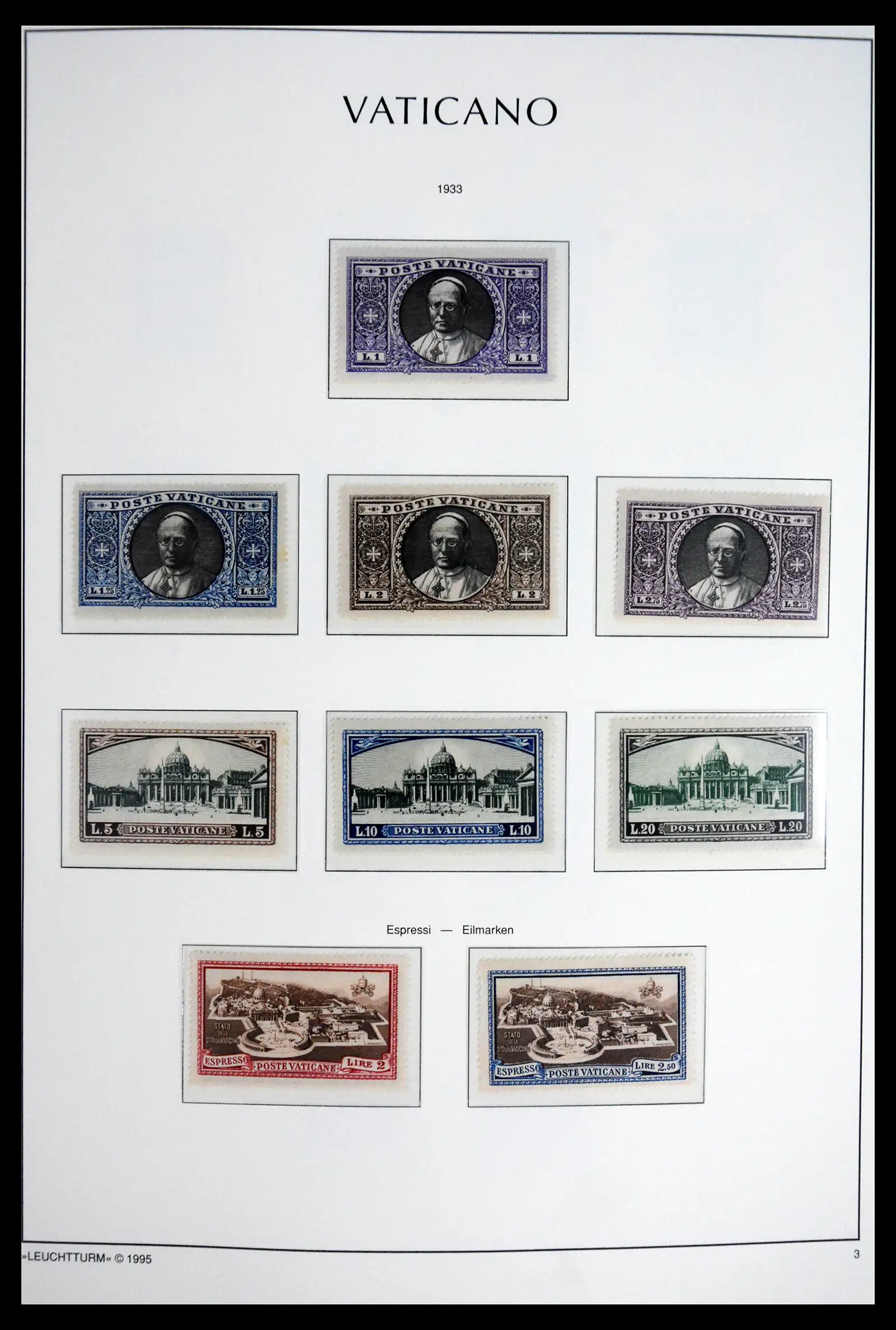 41861 0003 - Stamp collection 41861 Vatican complete 1929-1978.