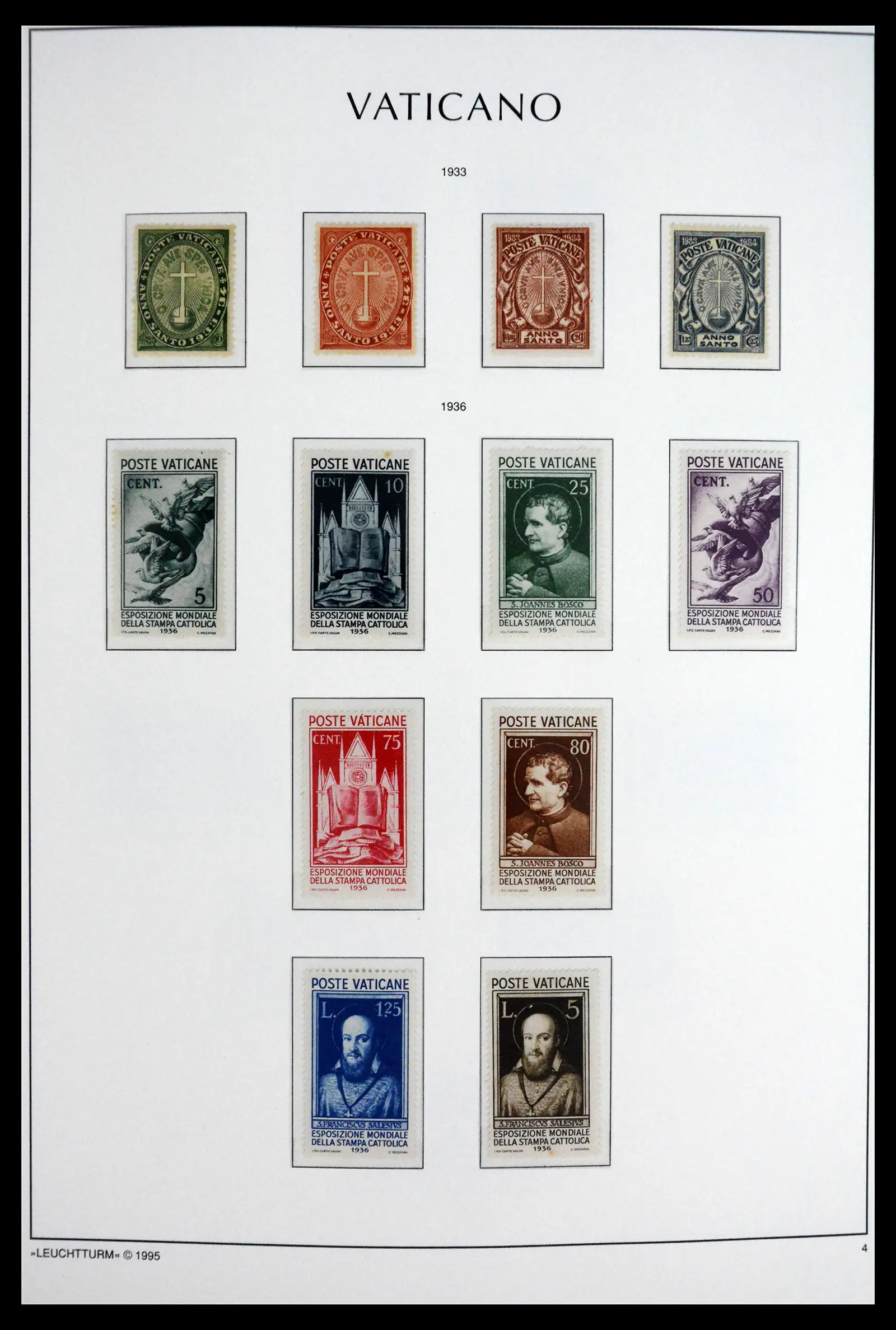 41861 0004 - Stamp collection 41861 Vatican complete 1929-1978.