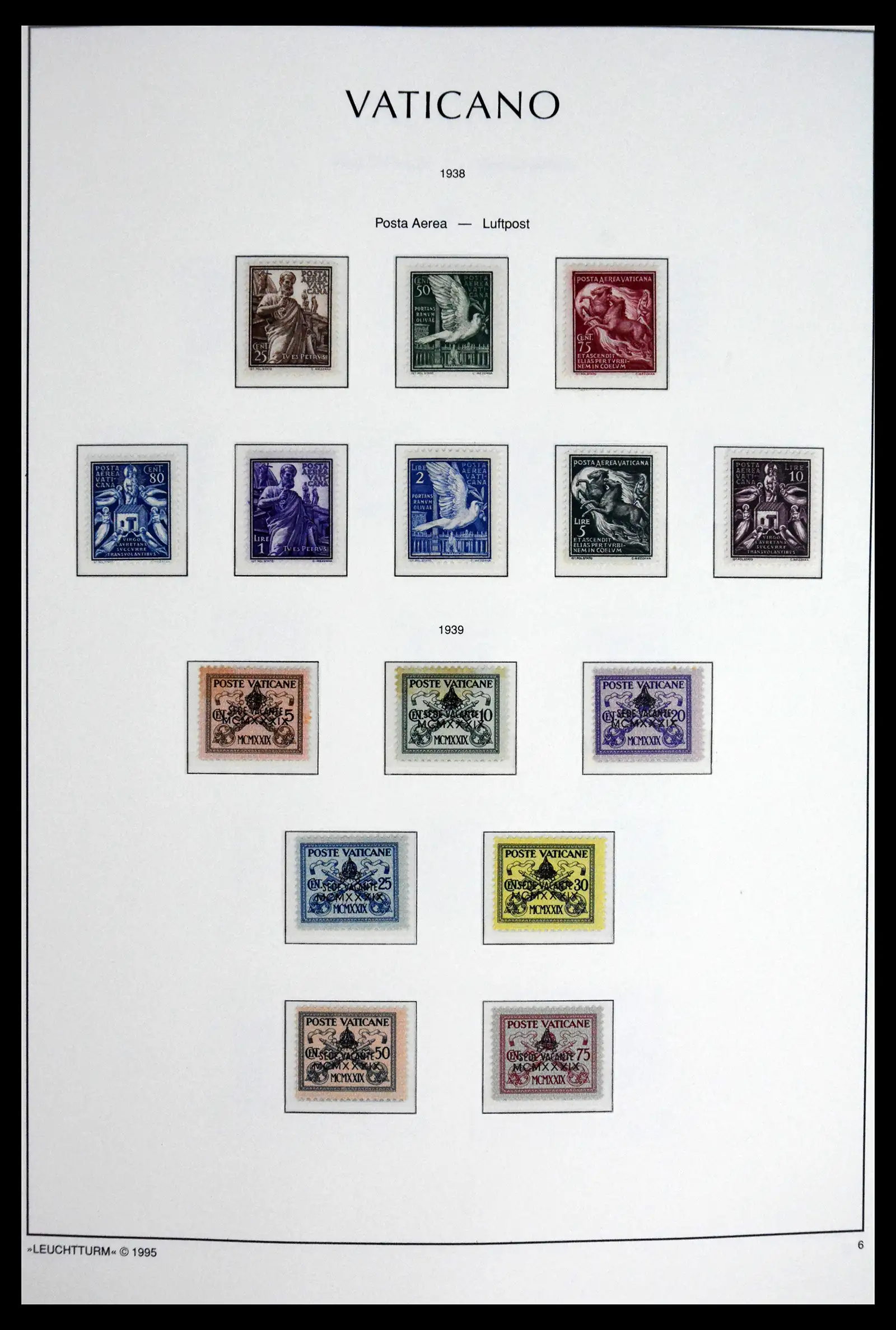 41861 0006 - Stamp collection 41861 Vatican complete 1929-1978.