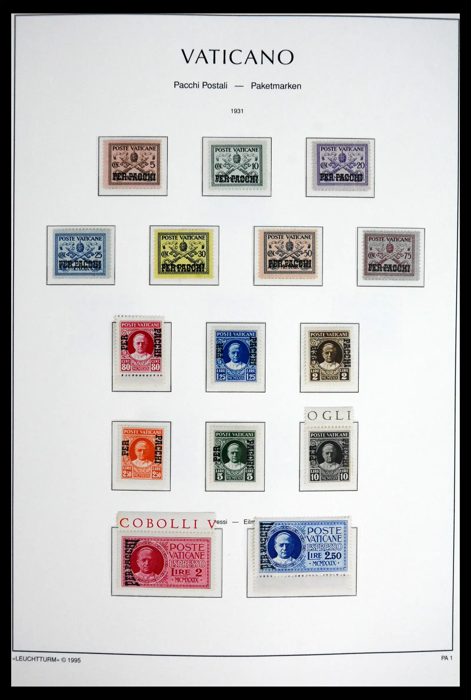 41861 0007 - Stamp collection 41861 Vatican complete 1929-1978.