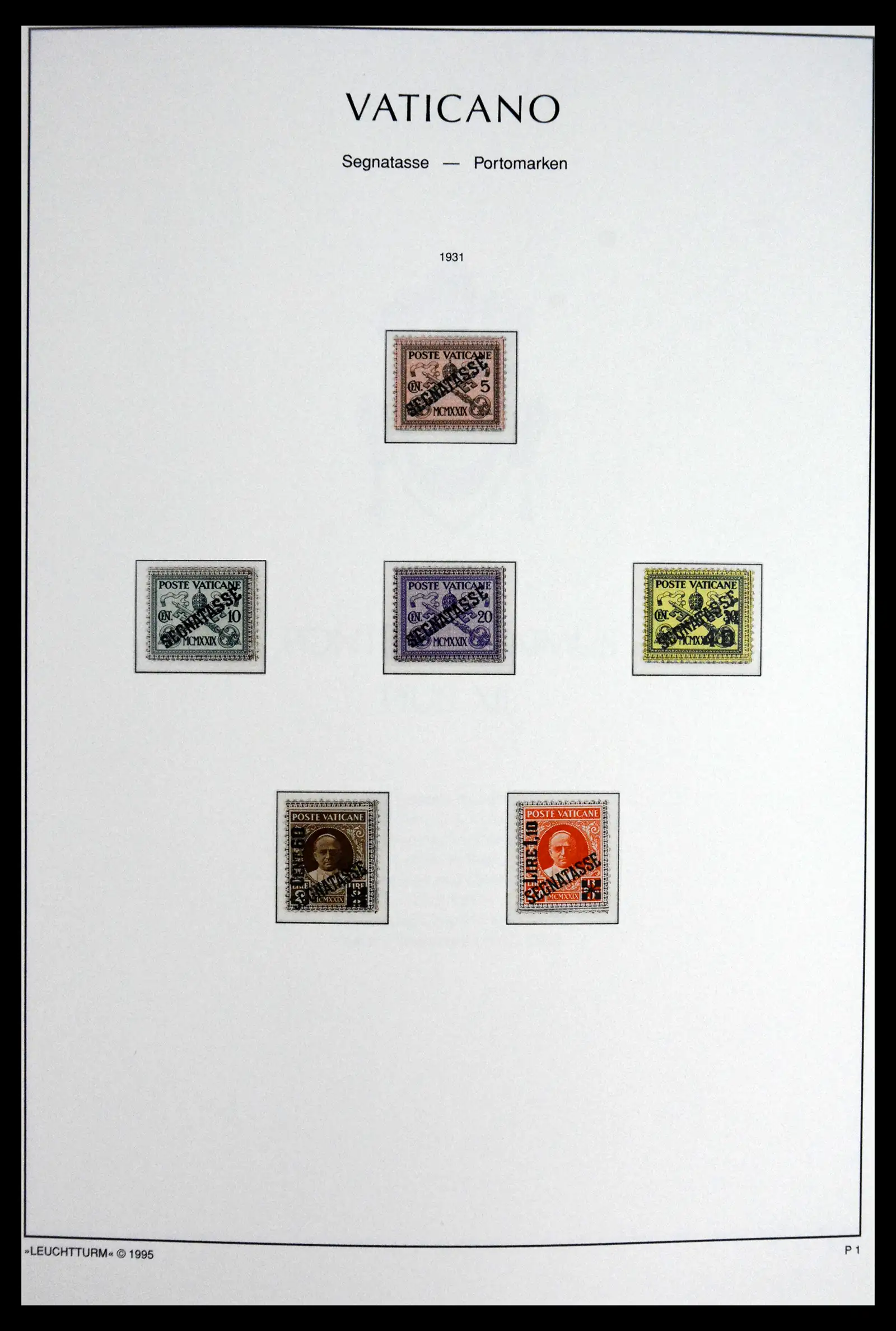 41861 0008 - Stamp collection 41861 Vatican complete 1929-1978.