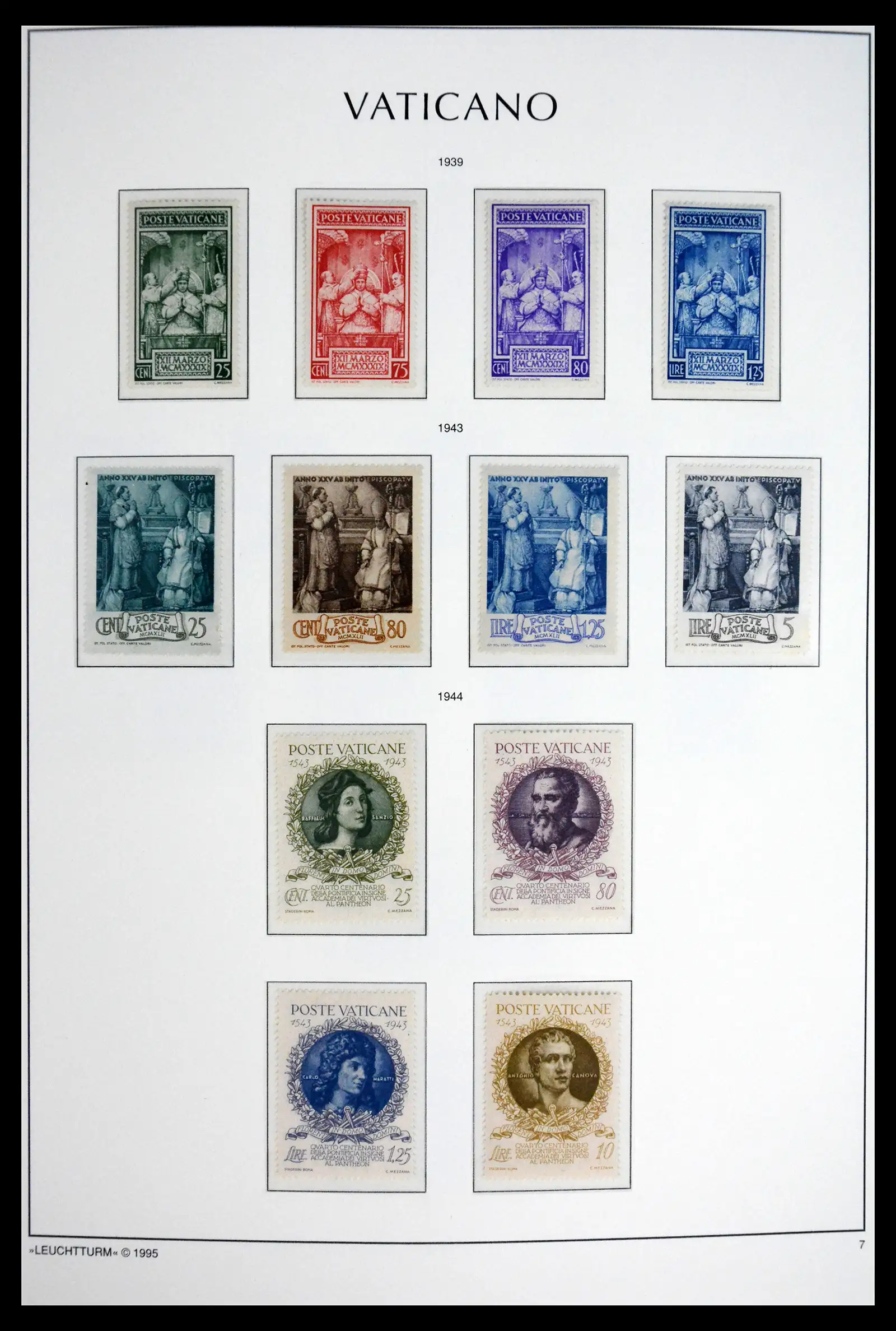 41861 0009 - Stamp collection 41861 Vatican complete 1929-1978.