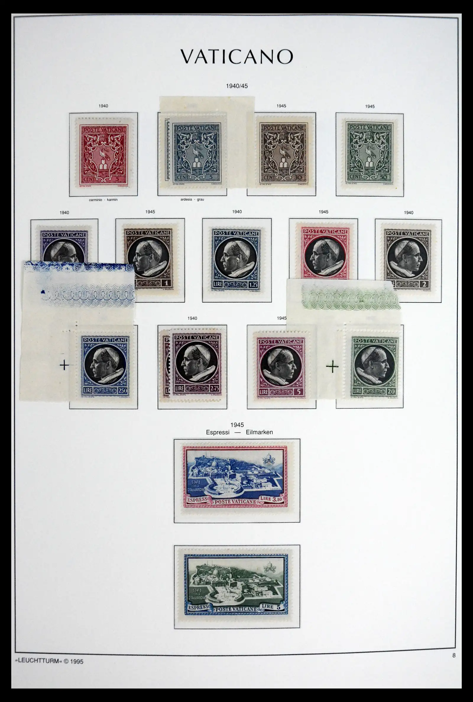 41861 0010 - Stamp collection 41861 Vatican complete 1929-1978.