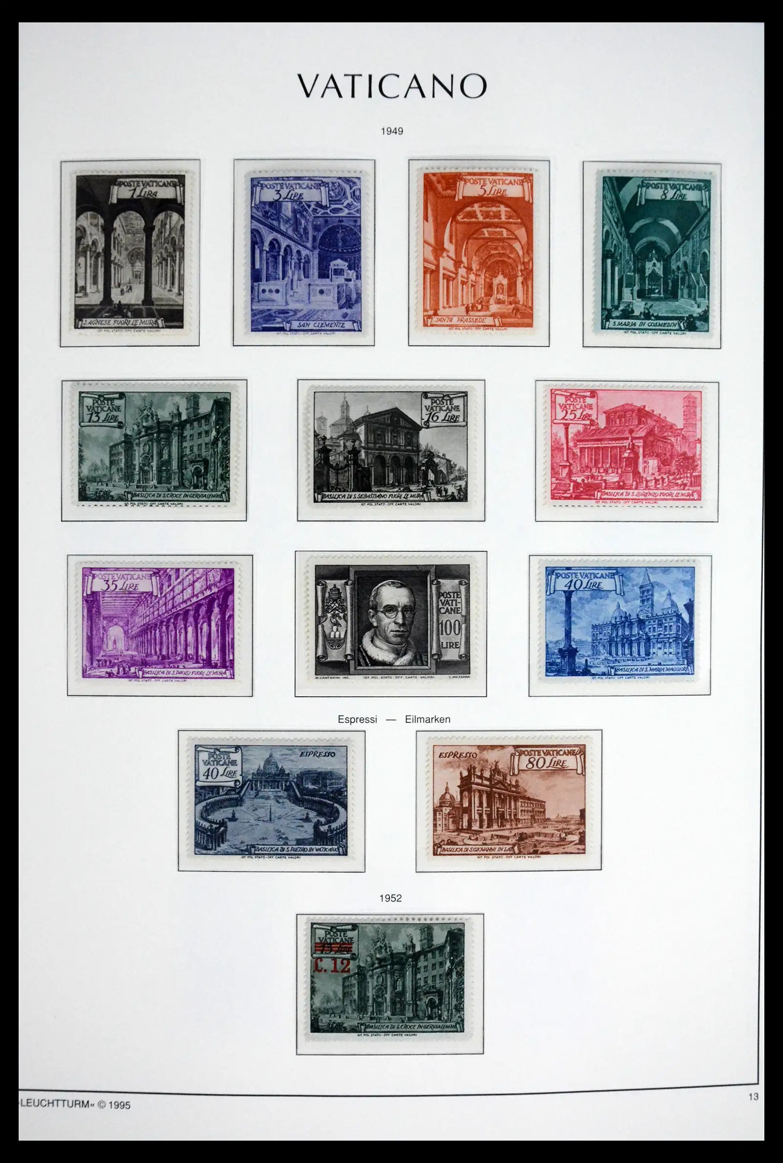 41861 0015 - Stamp collection 41861 Vatican complete 1929-1978.