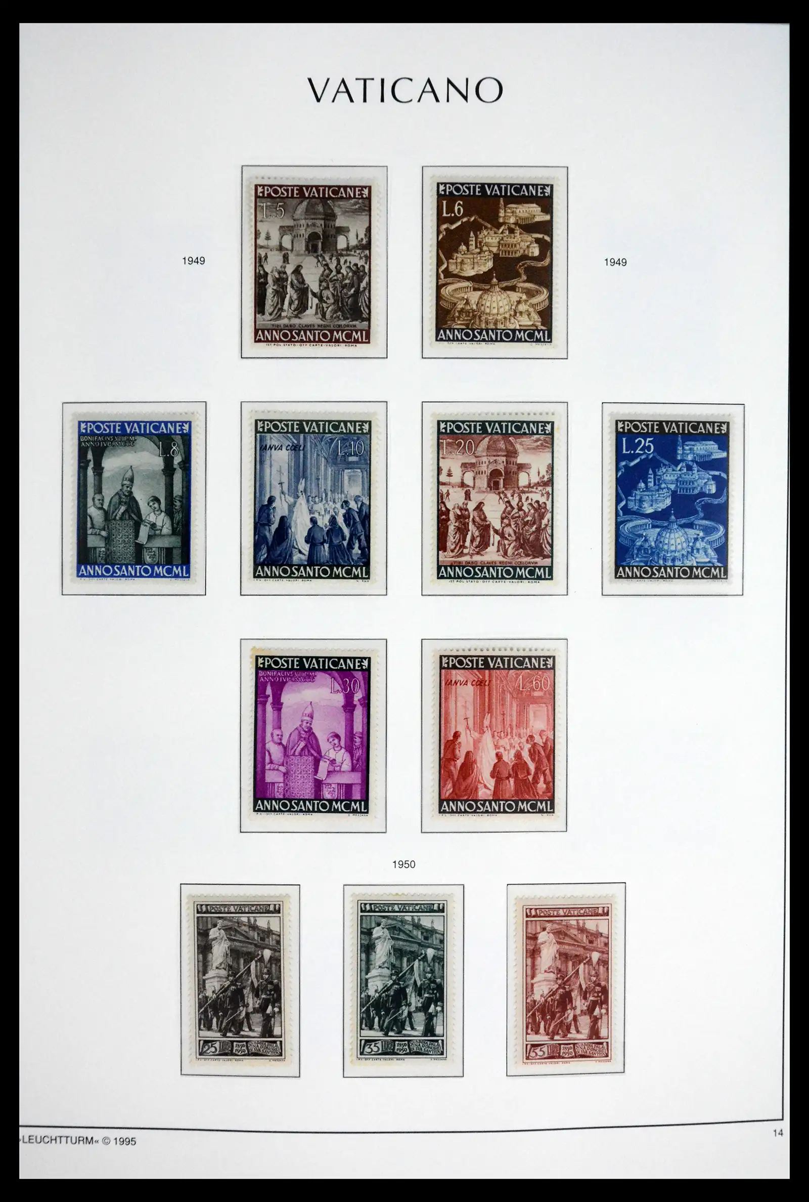 41861 0016 - Stamp collection 41861 Vatican complete 1929-1978.