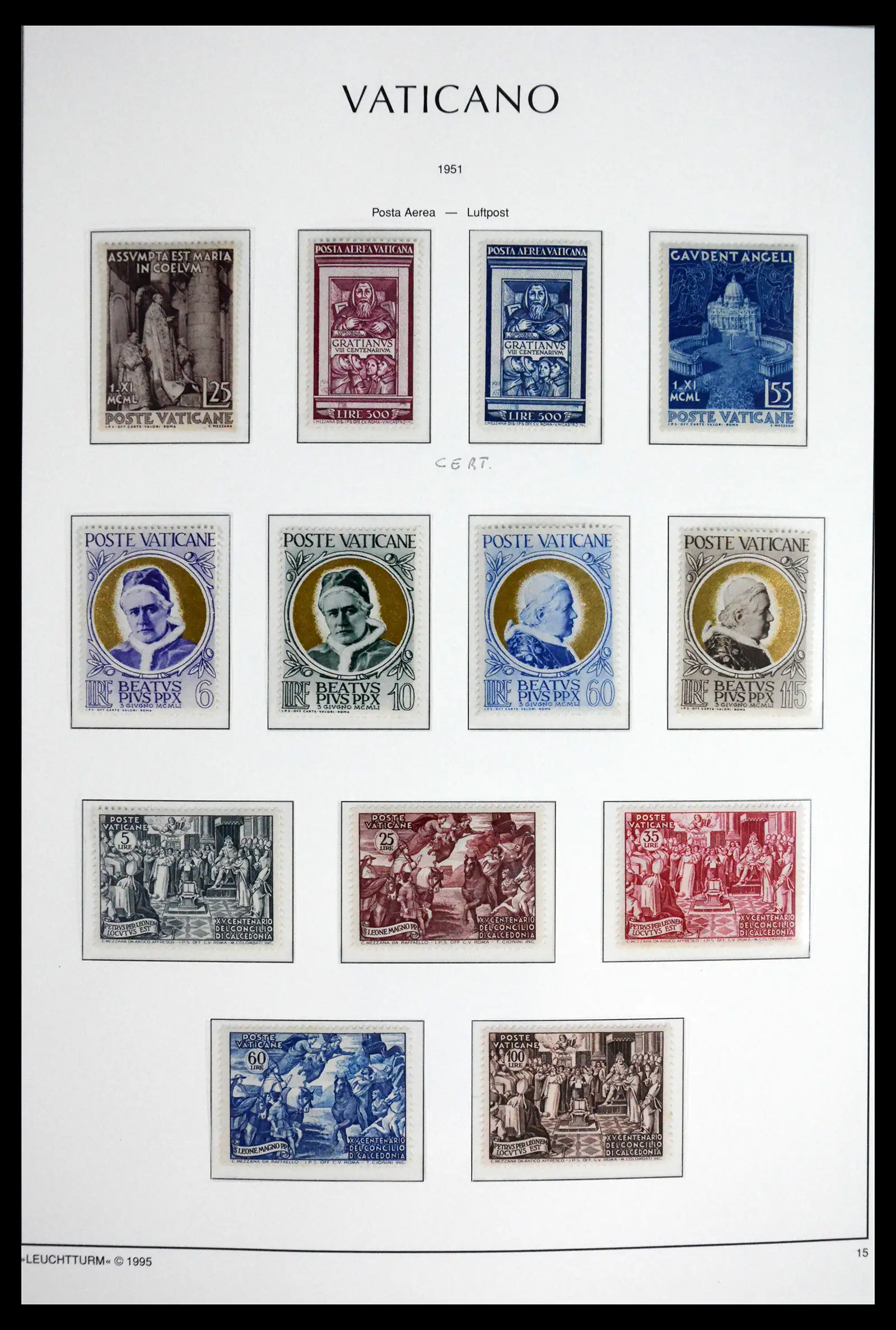 41861 0017 - Stamp collection 41861 Vatican complete 1929-1978.