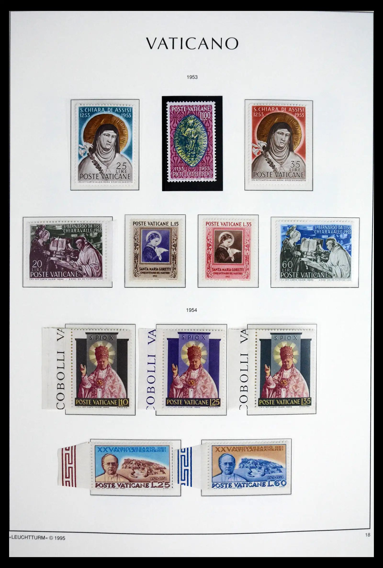 41861 0020 - Stamp collection 41861 Vatican complete 1929-1978.