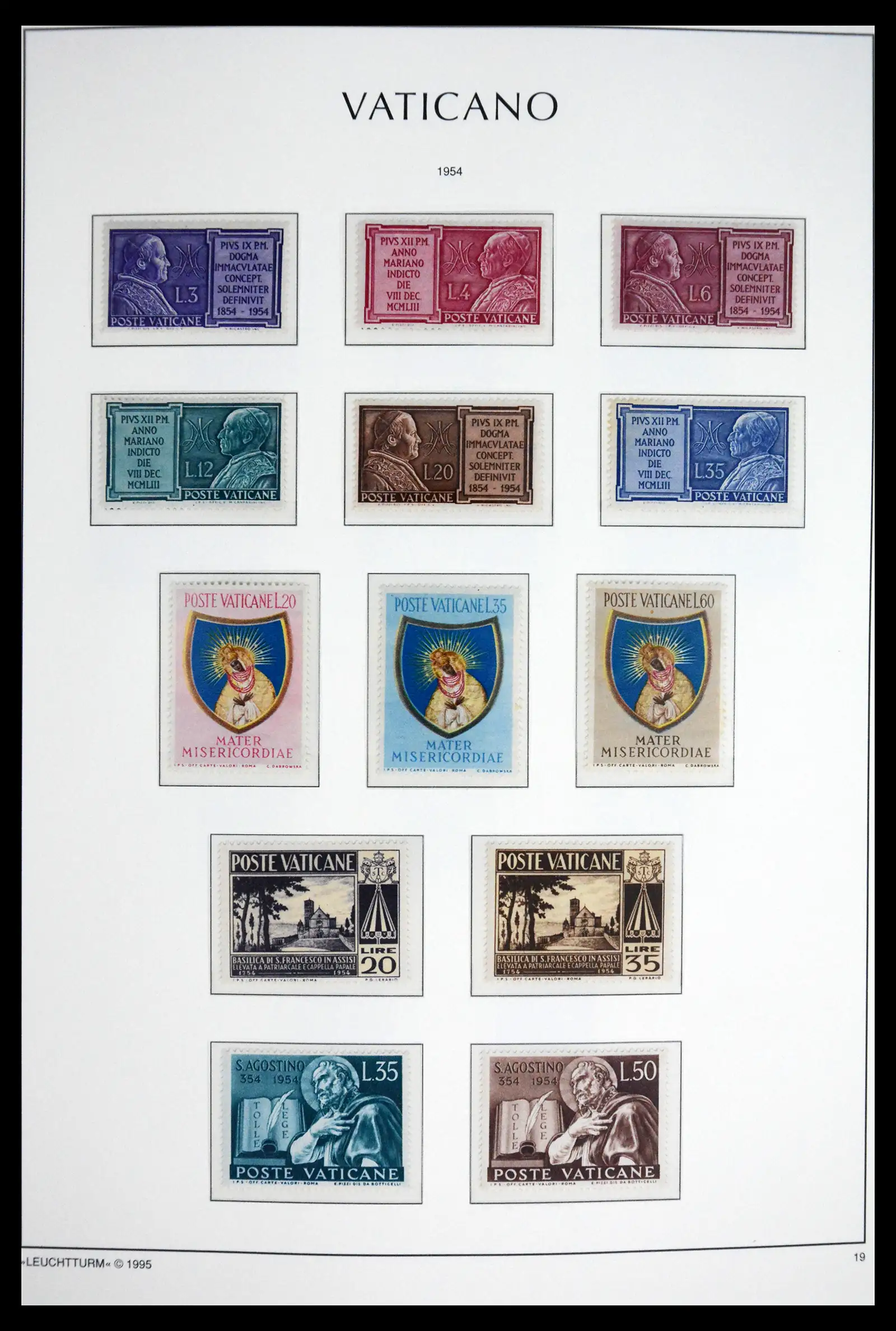 41861 0021 - Stamp collection 41861 Vatican complete 1929-1978.