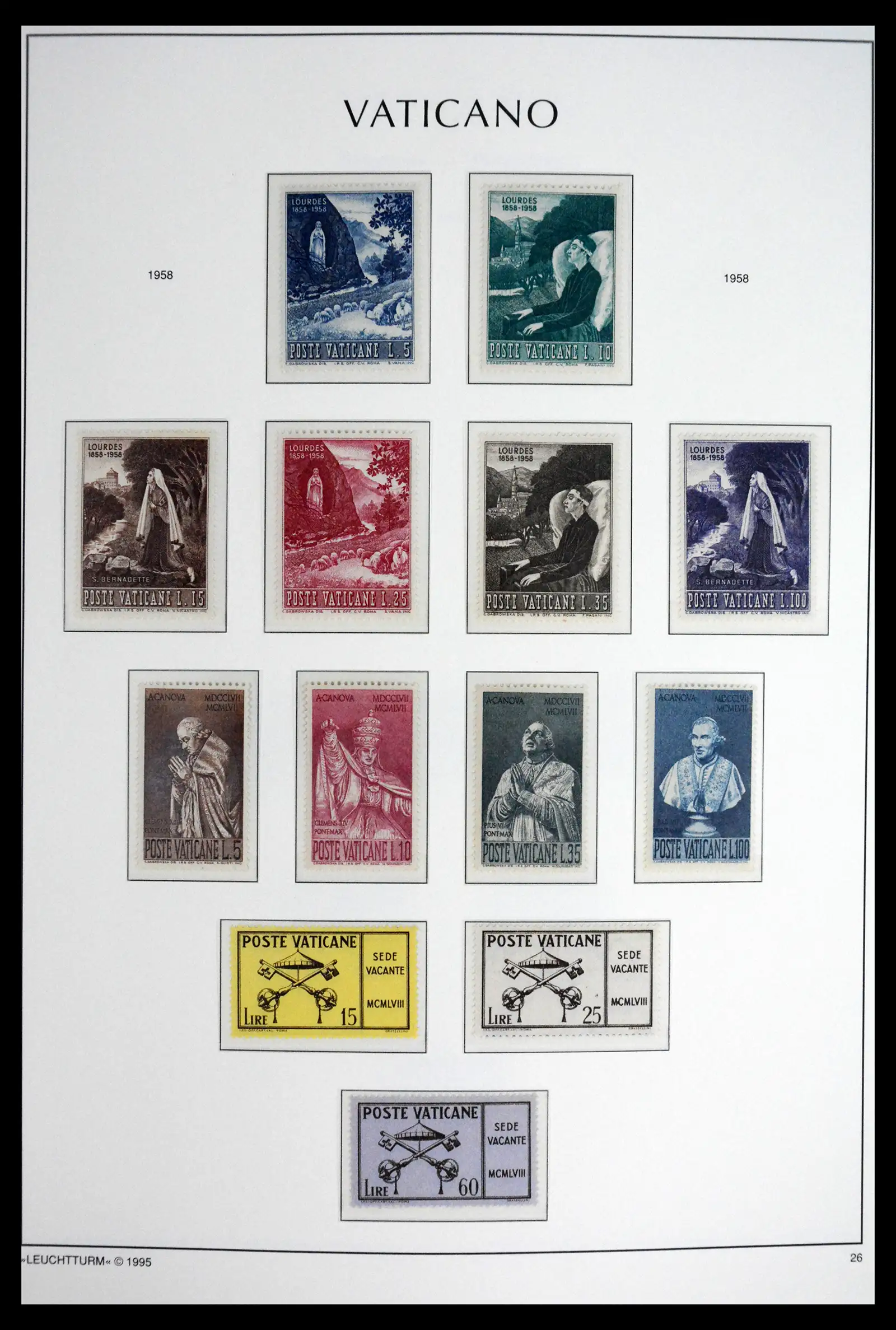 41861 0028 - Stamp collection 41861 Vatican complete 1929-1978.