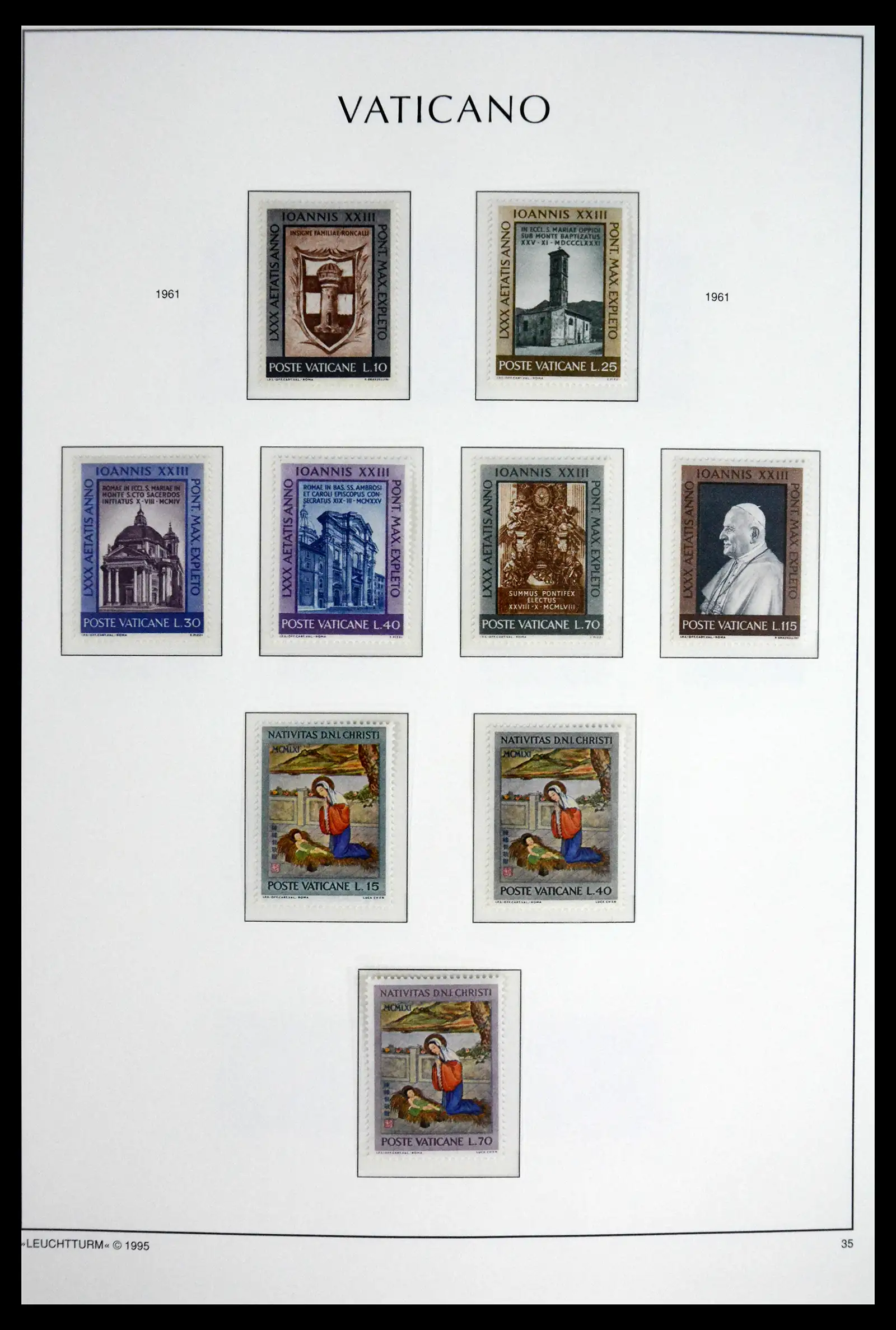 41861 0039 - Stamp collection 41861 Vatican complete 1929-1978.