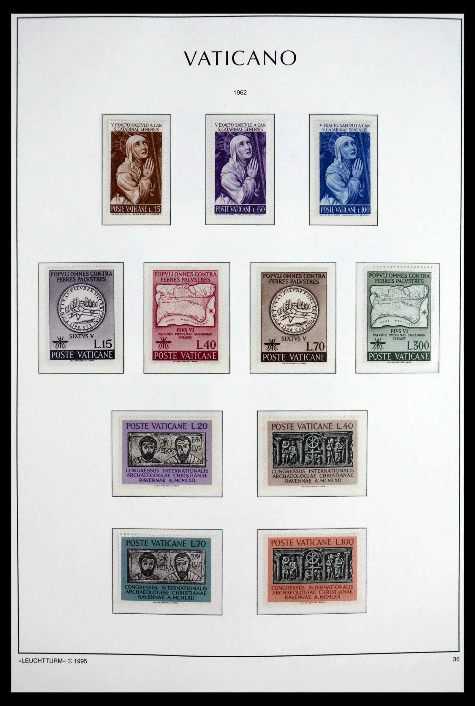 41861 0040 - Stamp collection 41861 Vatican complete 1929-1978.