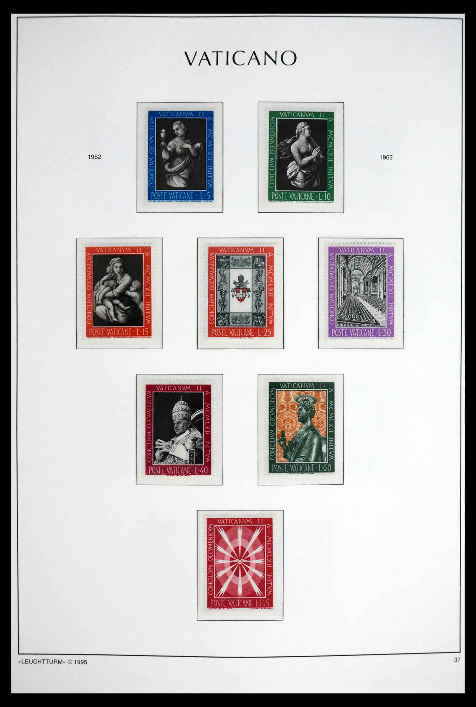 41861 0041 - Stamp collection 41861 Vatican complete 1929-1978.