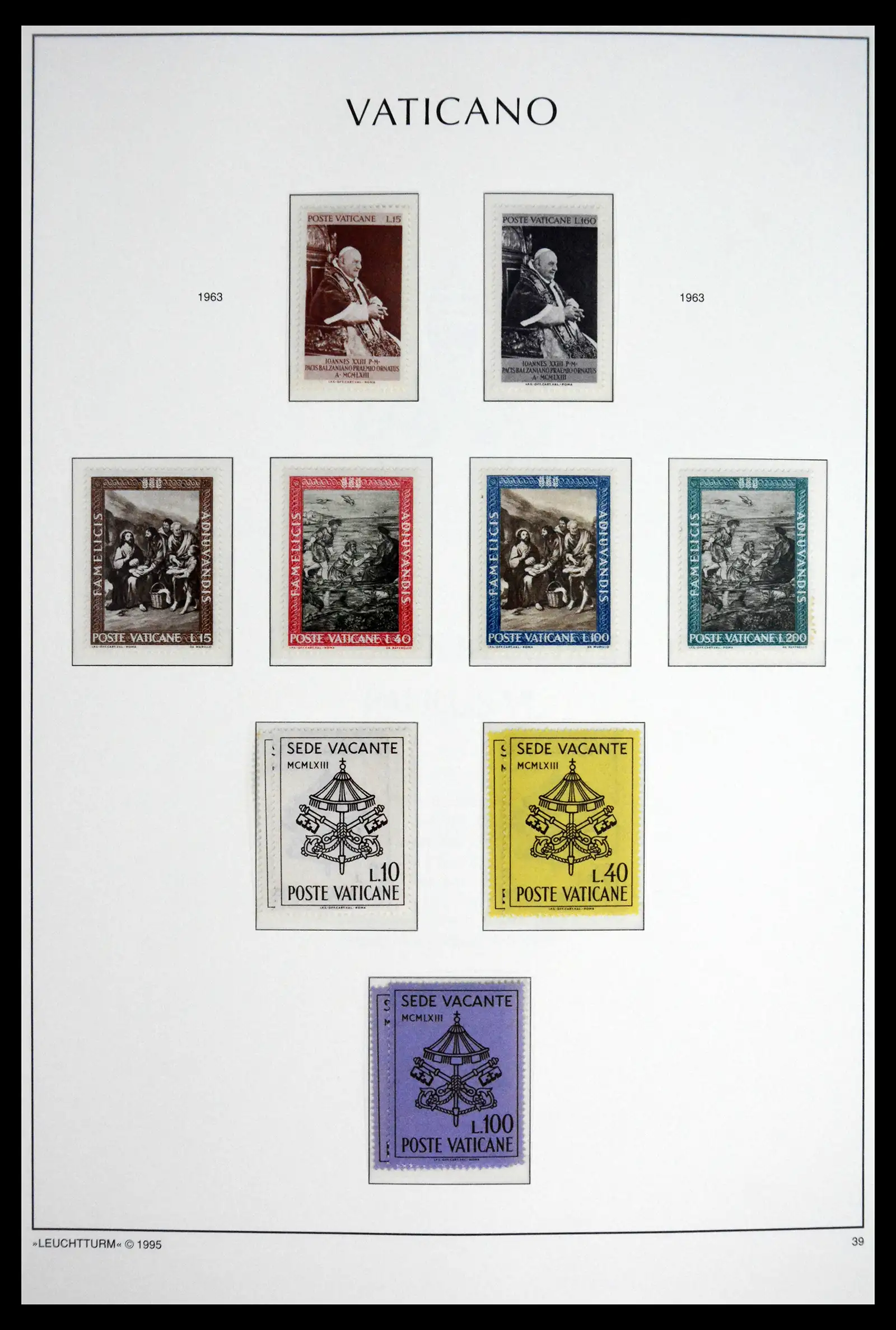 41861 0043 - Stamp collection 41861 Vatican complete 1929-1978.