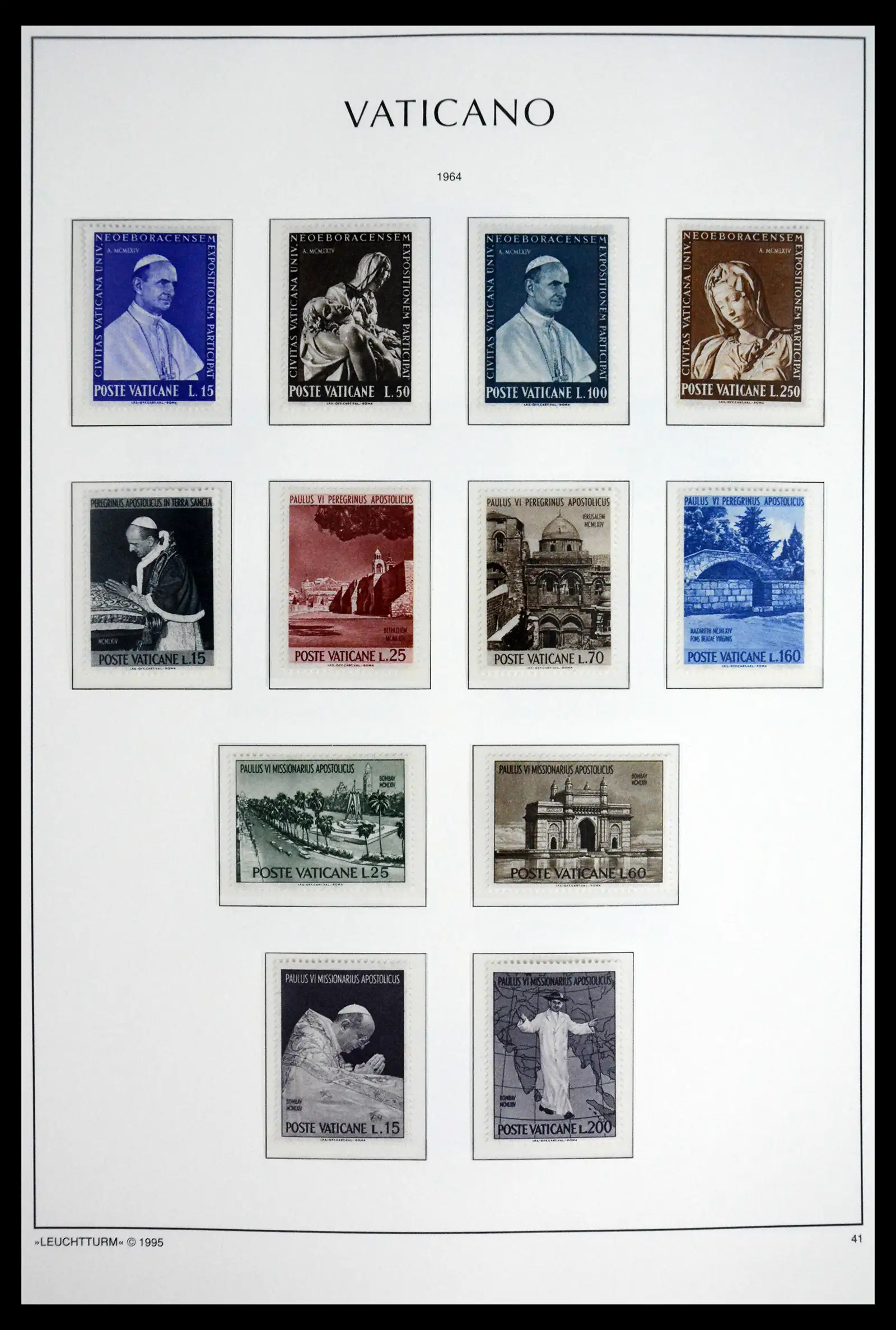 41861 0045 - Stamp collection 41861 Vatican complete 1929-1978.
