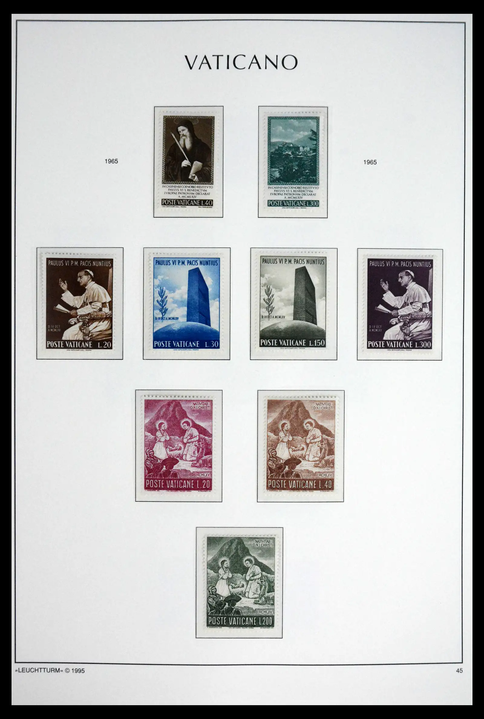 41861 0049 - Stamp collection 41861 Vatican complete 1929-1978.