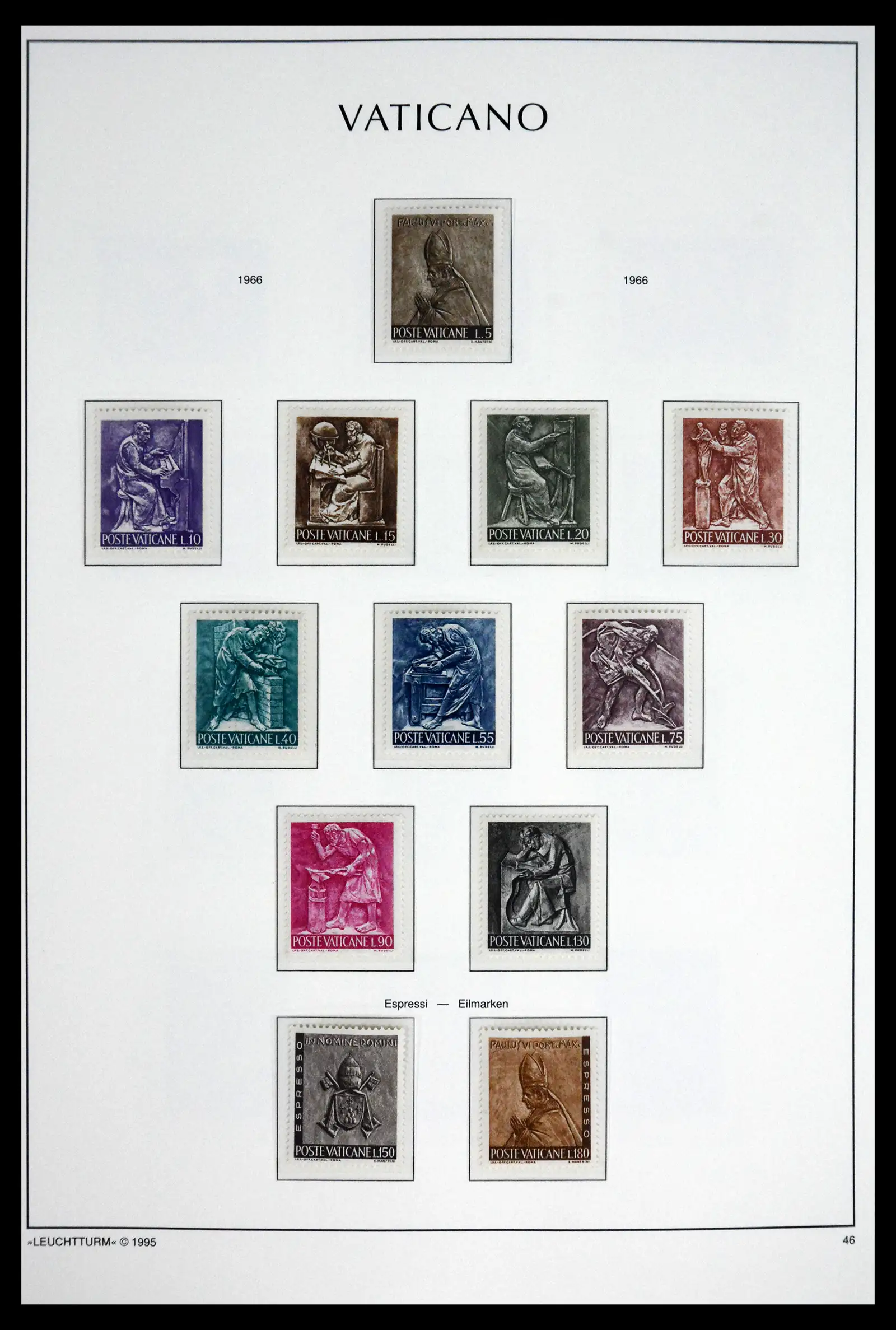 41861 0050 - Stamp collection 41861 Vatican complete 1929-1978.